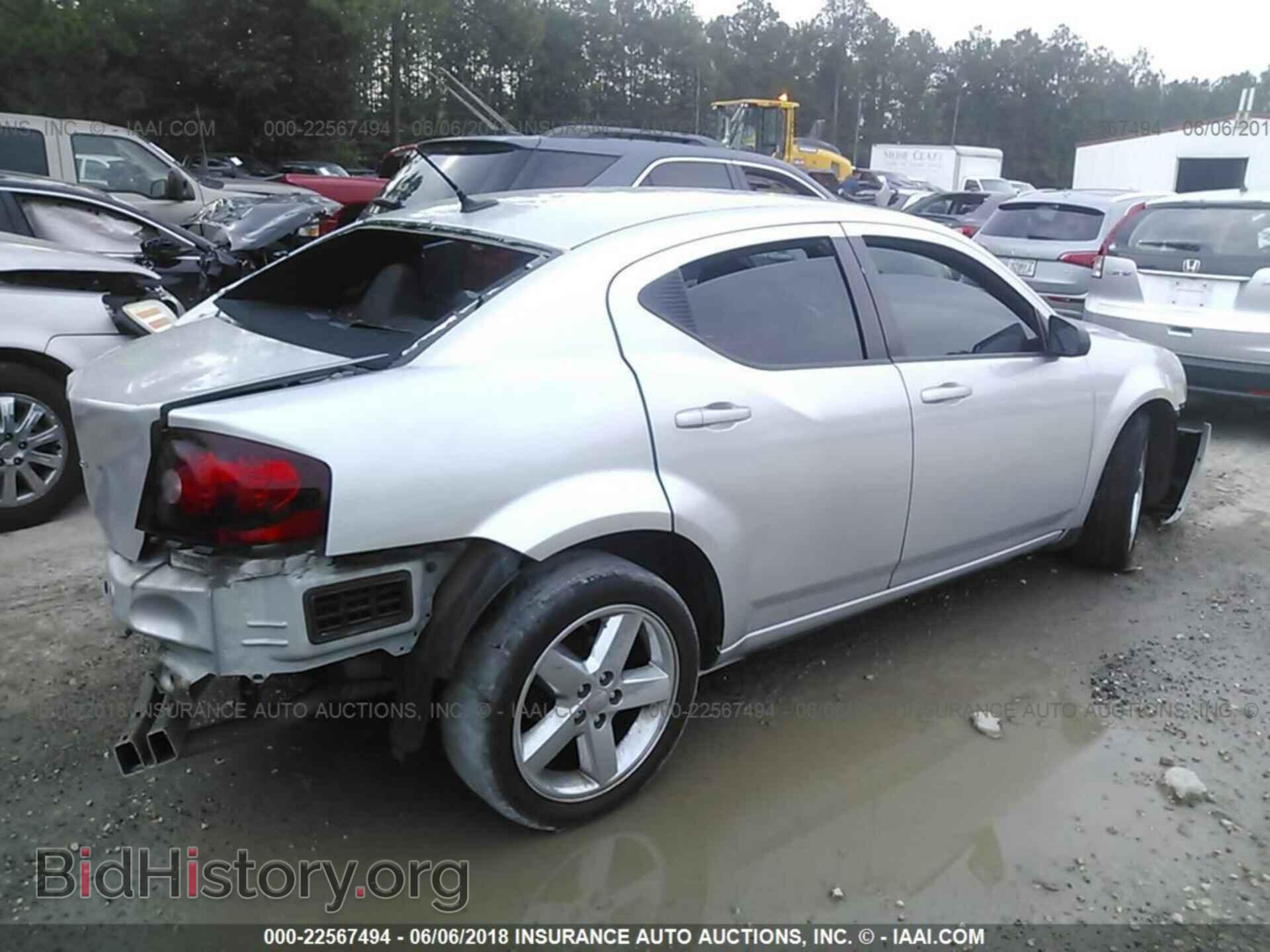 2012 Dodge Avenger - VIN: 1C3CDZAB3CN231881 - Фото 4