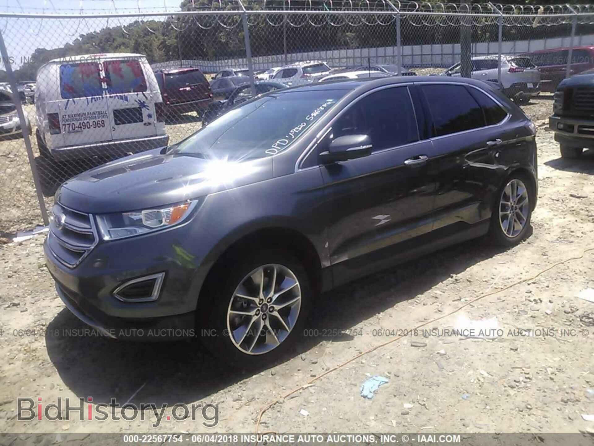 2016 Ford Edge - VIN: 2FMPK4K92GBB09320 - Photo 2