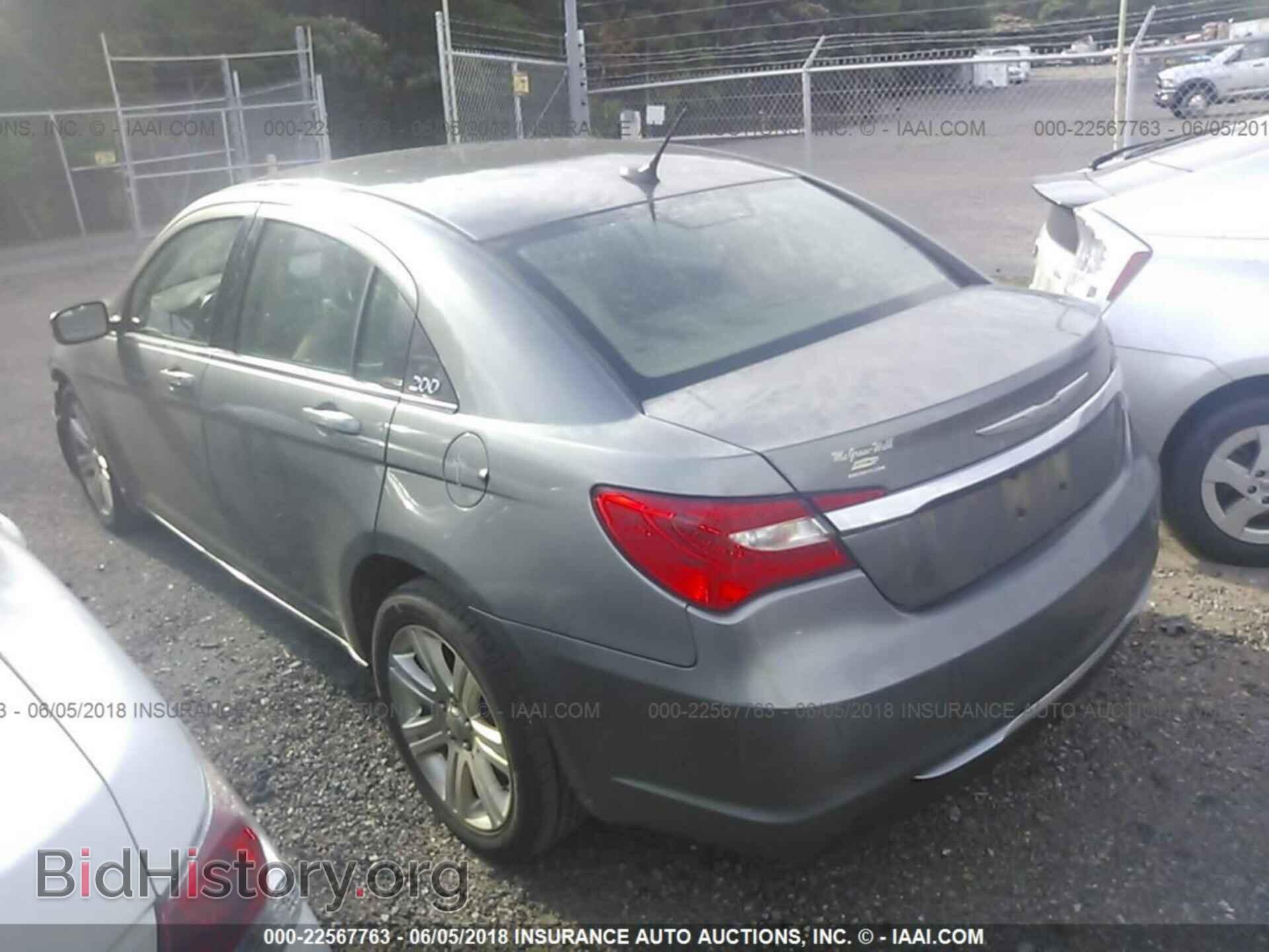 2012 Chrysler 200 - VIN: 1C3CCBAB9CN318419 - Фото 3