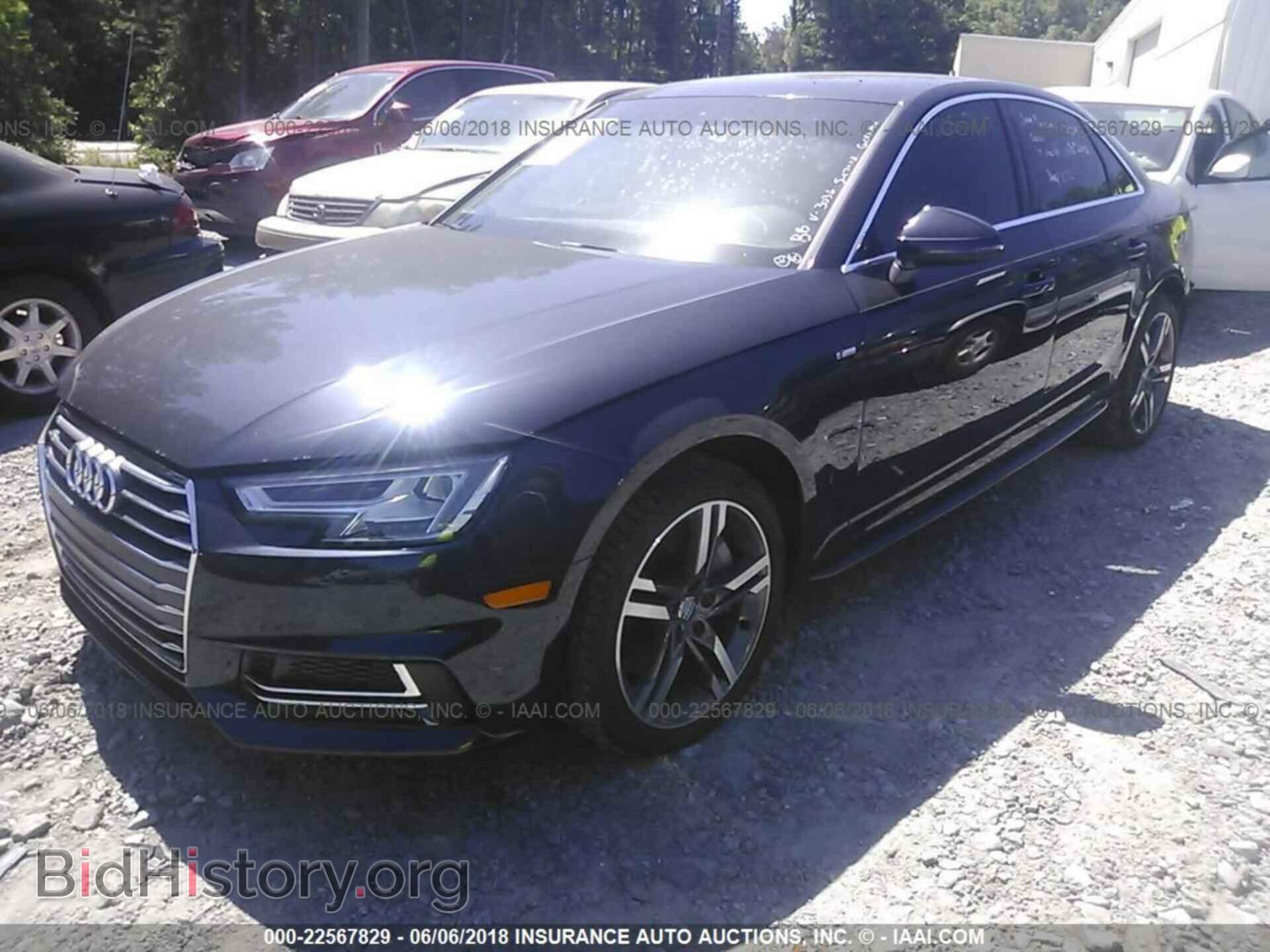 2017 Audi A4 - VIN: WAUENAF49HN023036 - Фото 2