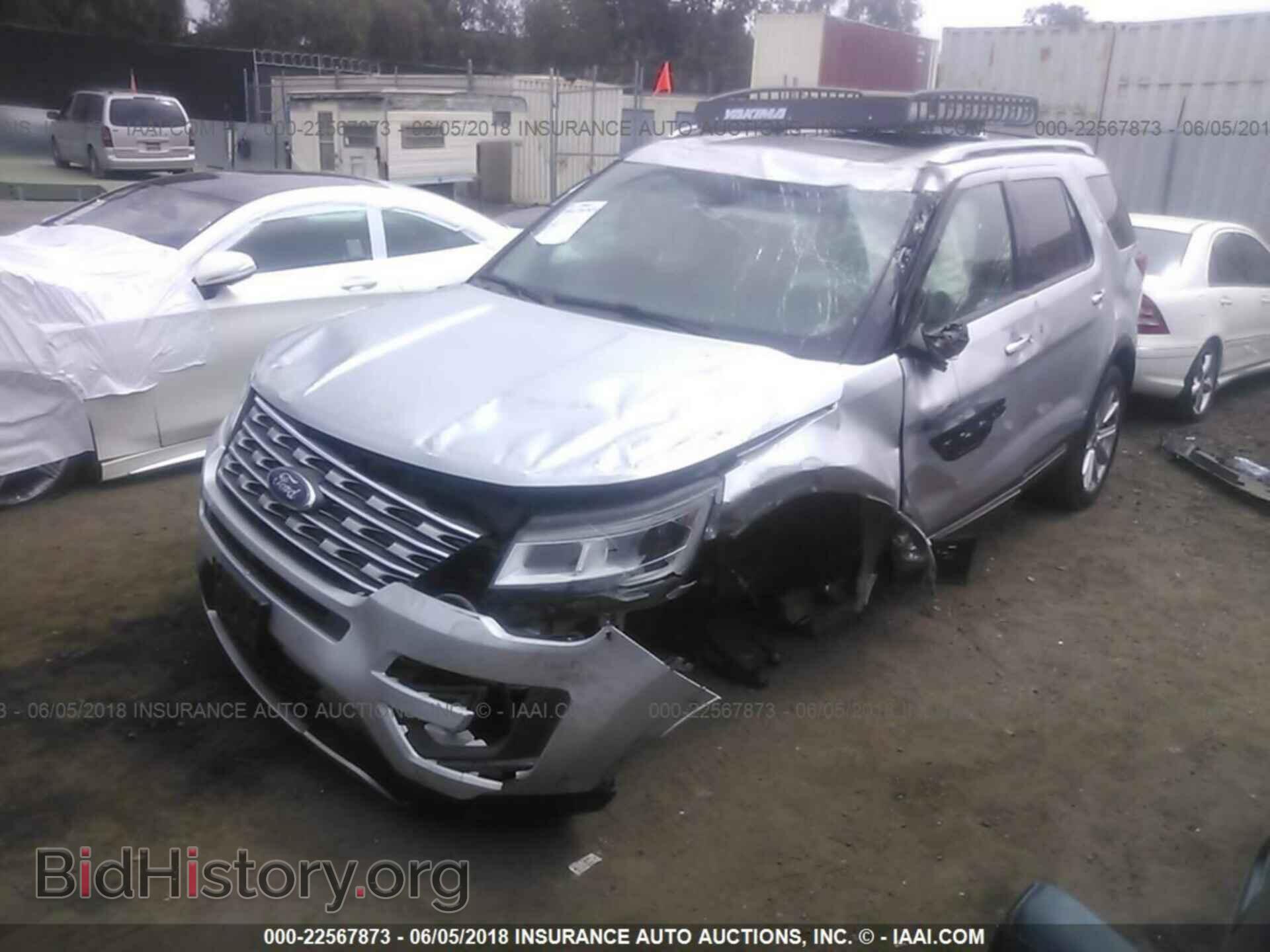 2016 Ford Explorer - VIN: 1FM5K8F83GGC14179 - Фото 2