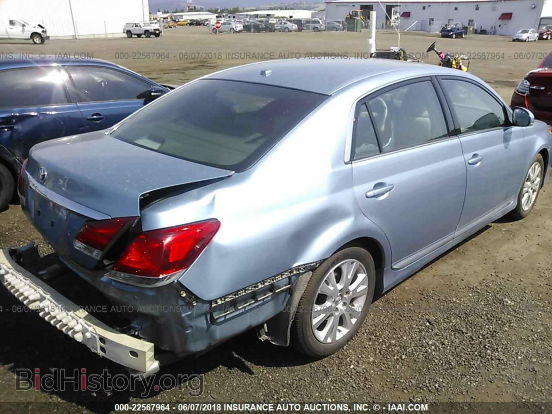 2012 Toyota Avalon - VIN: 4T1BK3DB5CU454527 - Фото 4