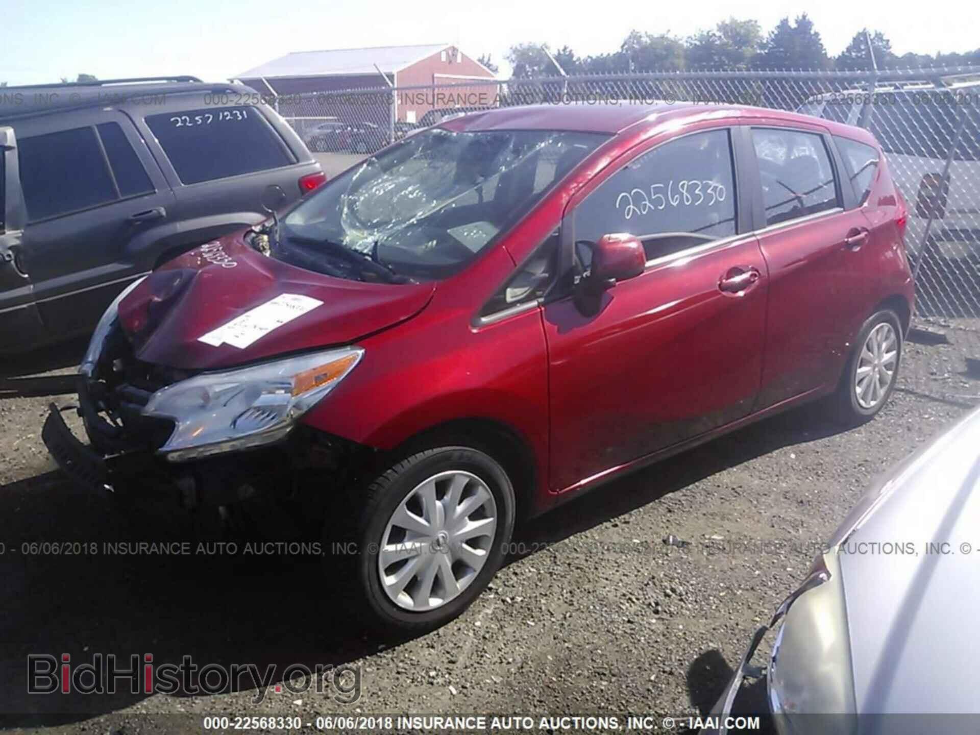 2014 Nissan Versa note - VIN: 3N1CE2CP9EL368550 - Фото 2