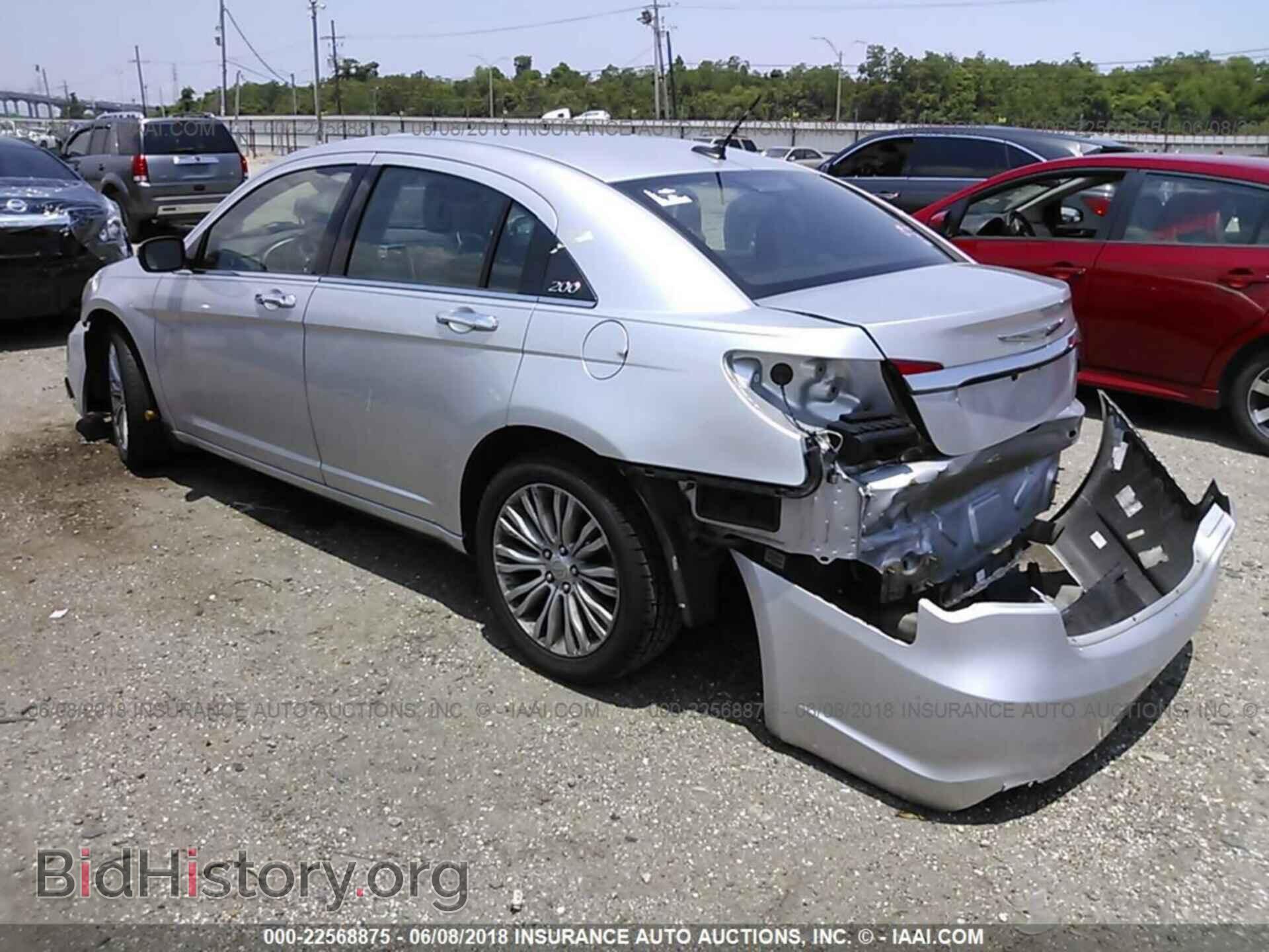 2012 Chrysler 200 - VIN: 1C3CCBCG8CN101890 - Фото 3