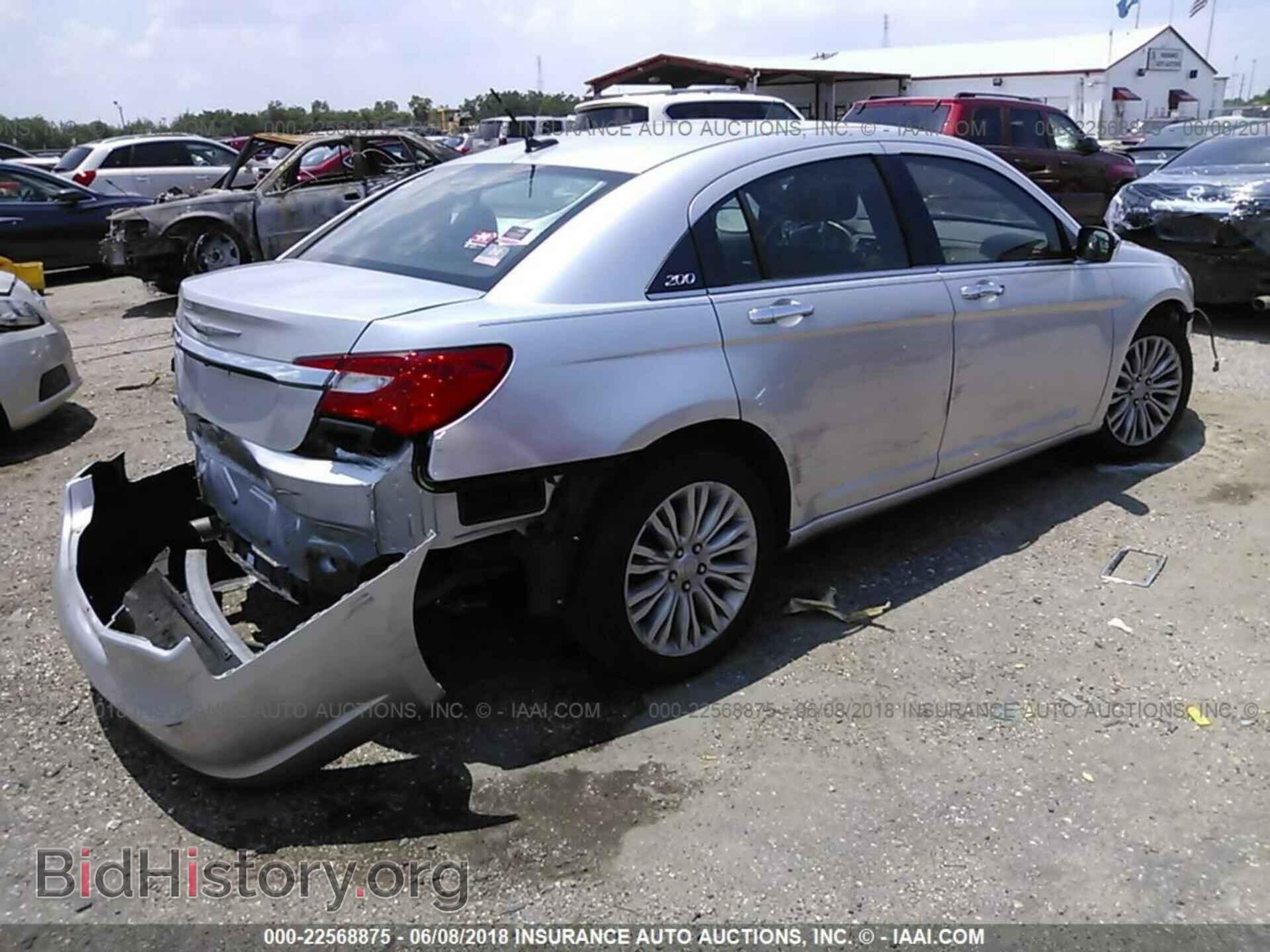 2012 Chrysler 200 - VIN: 1C3CCBCG8CN101890 - Фото 4