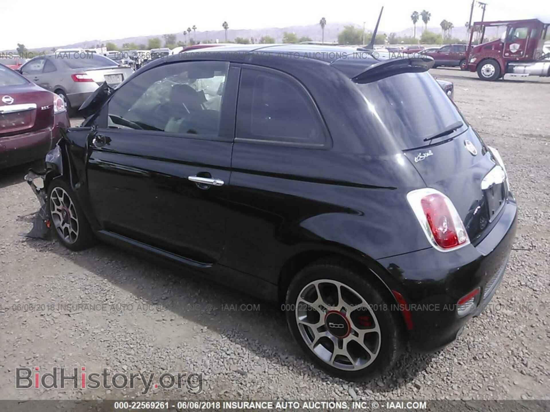 2012 Fiat 500 - VIN: 3C3CFFBR8CT351857 - Фото 3