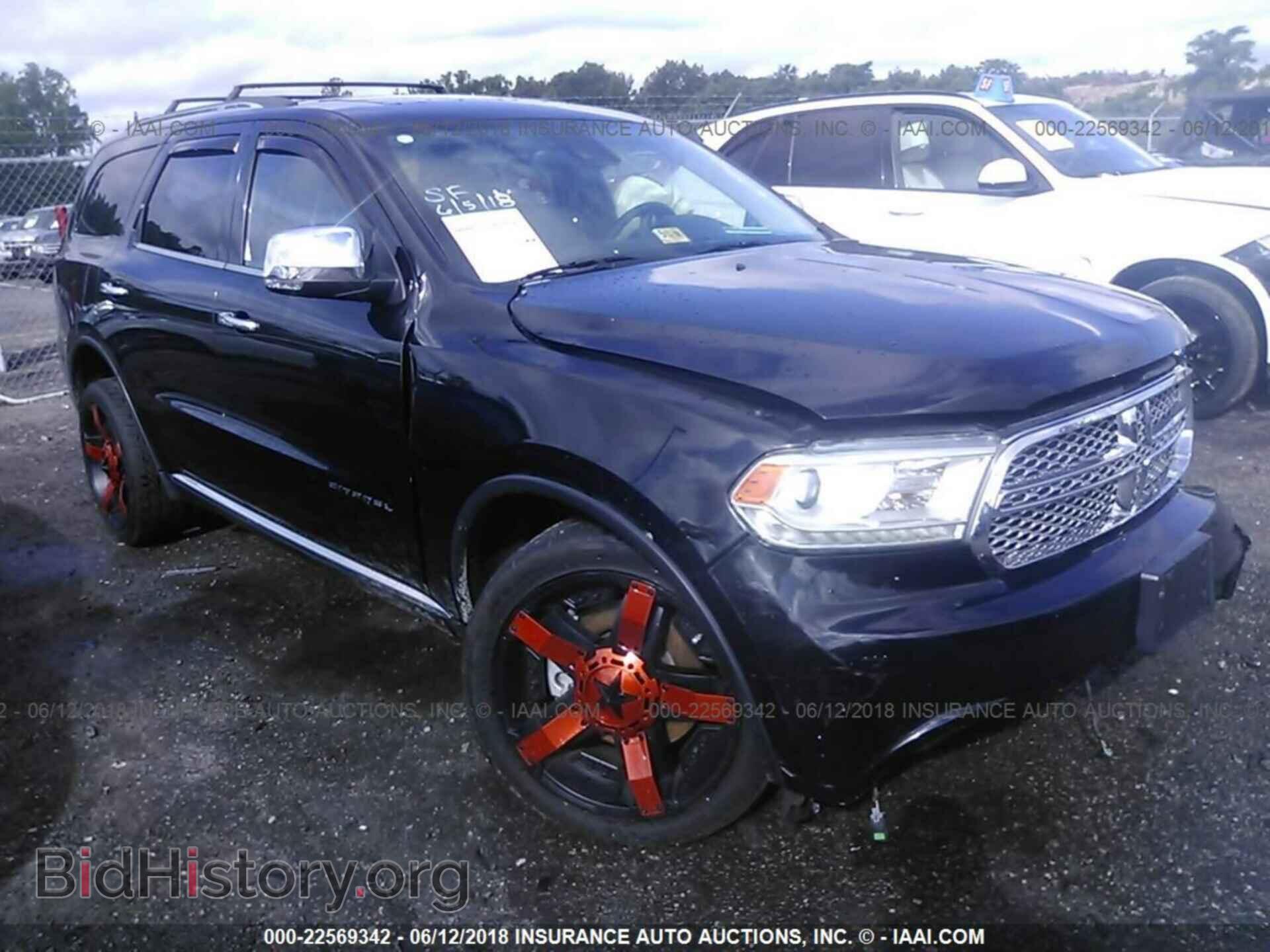 Фотография 1C4RDJEG1EC314317 - Dodge Durango 2014