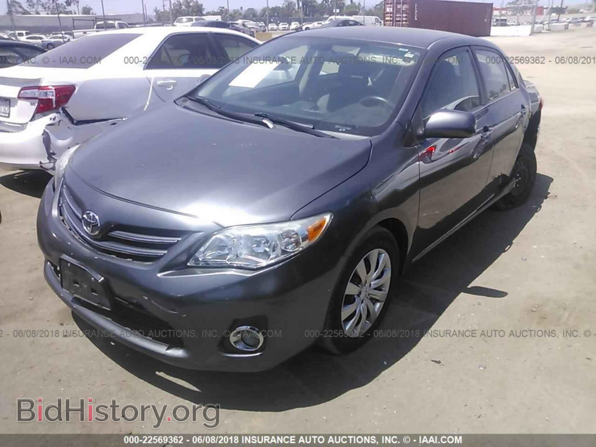 2013 Toyota Corolla - VIN: 5YFBU4EE6DP198216 - Фото 2