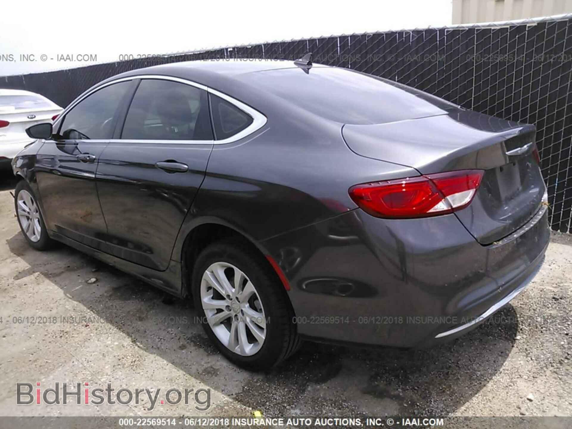 2015 Chrysler 200 - VIN: 1C3CCCAB0FN682884 - Фото 3