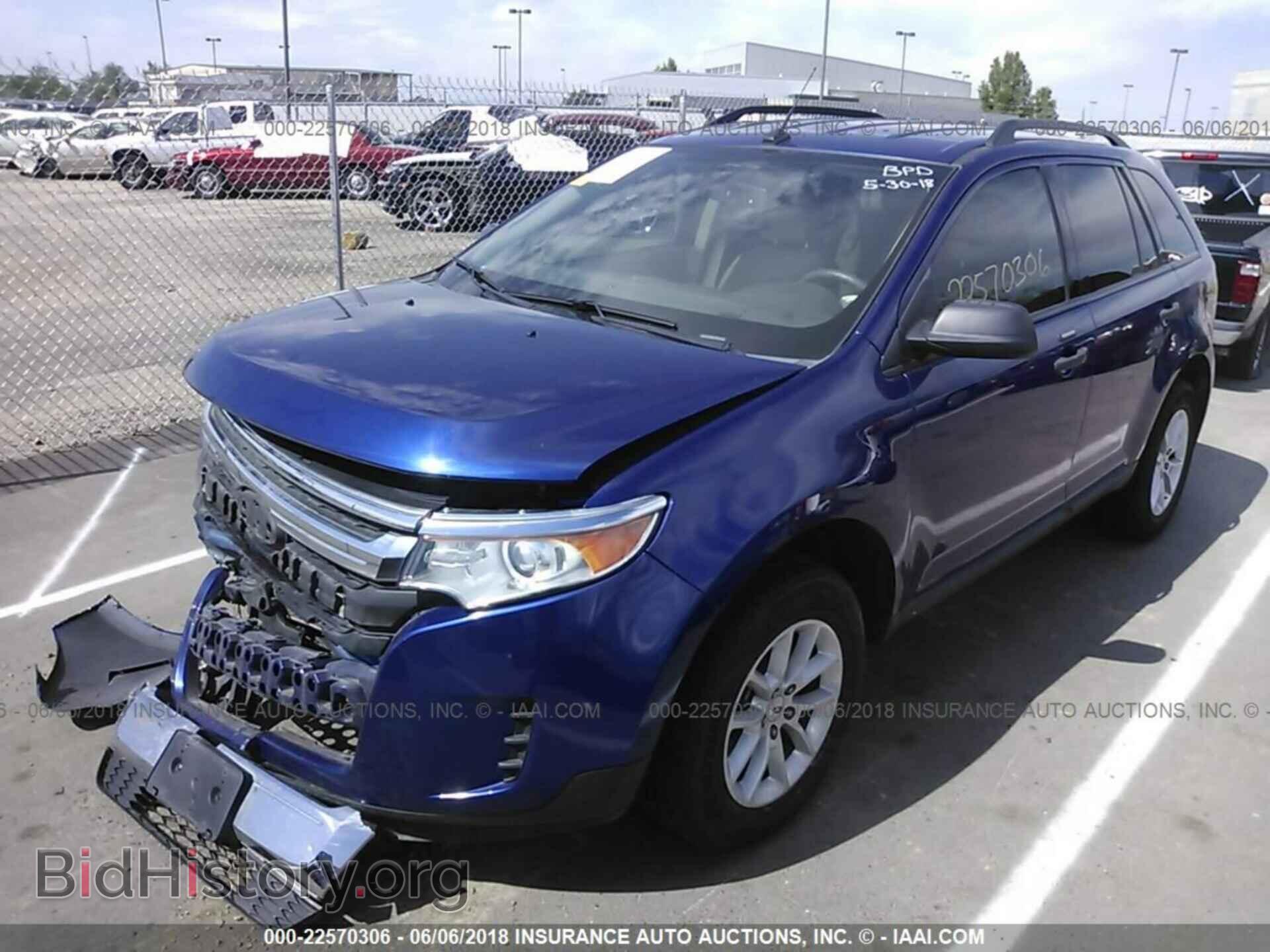 2013 Ford Edge - VIN: 2FMDK3GC7DBB17992 - Photo 2