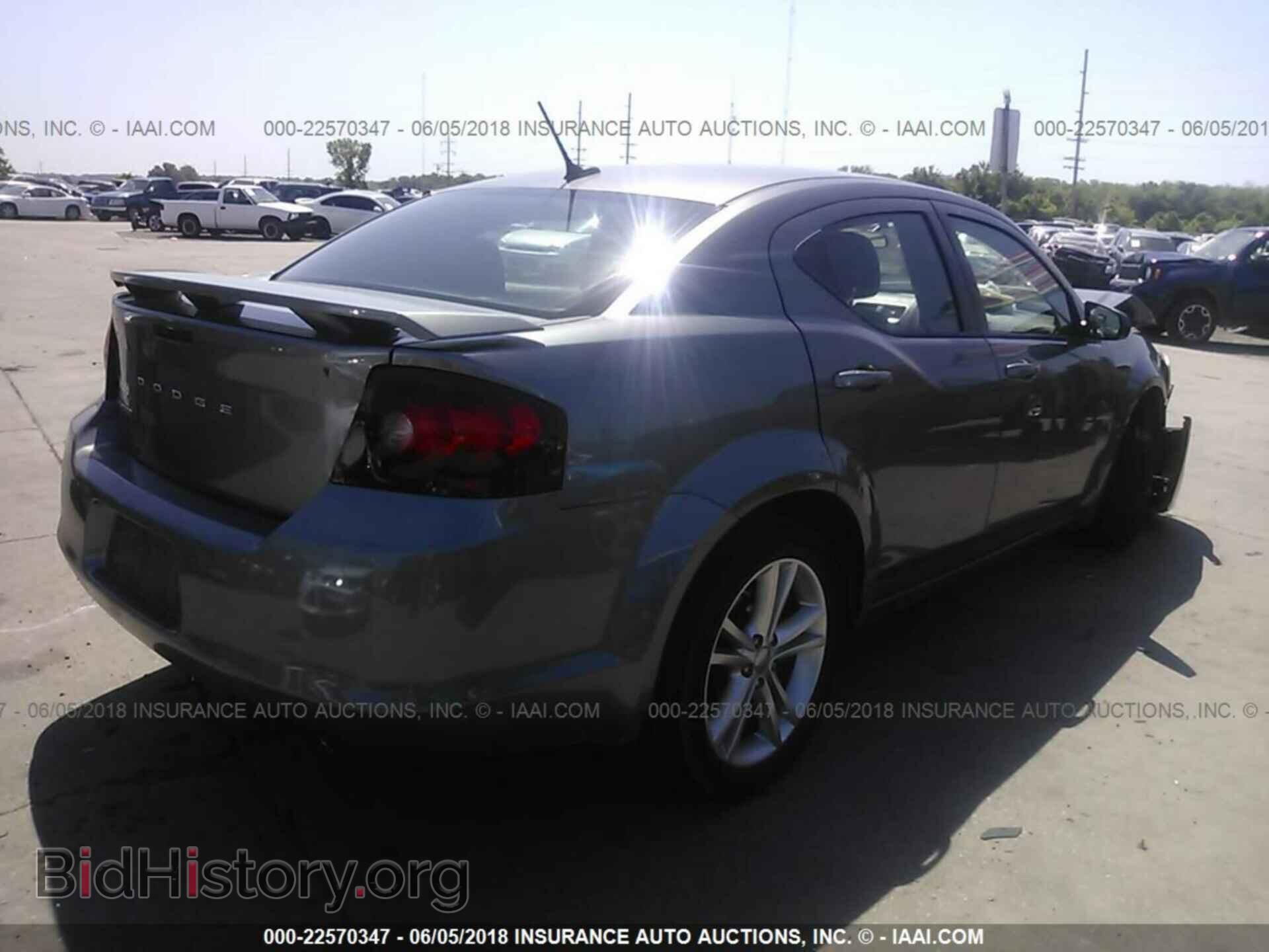 2012 Dodge Avenger - VIN: 1C3CDZAG6CN255782 - Фото 4