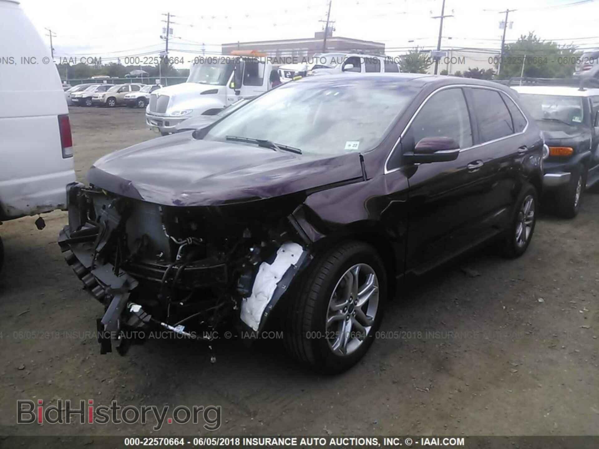 2017 Ford Edge - VIN: 2FMPK4K98HBC57991 - Фото 2