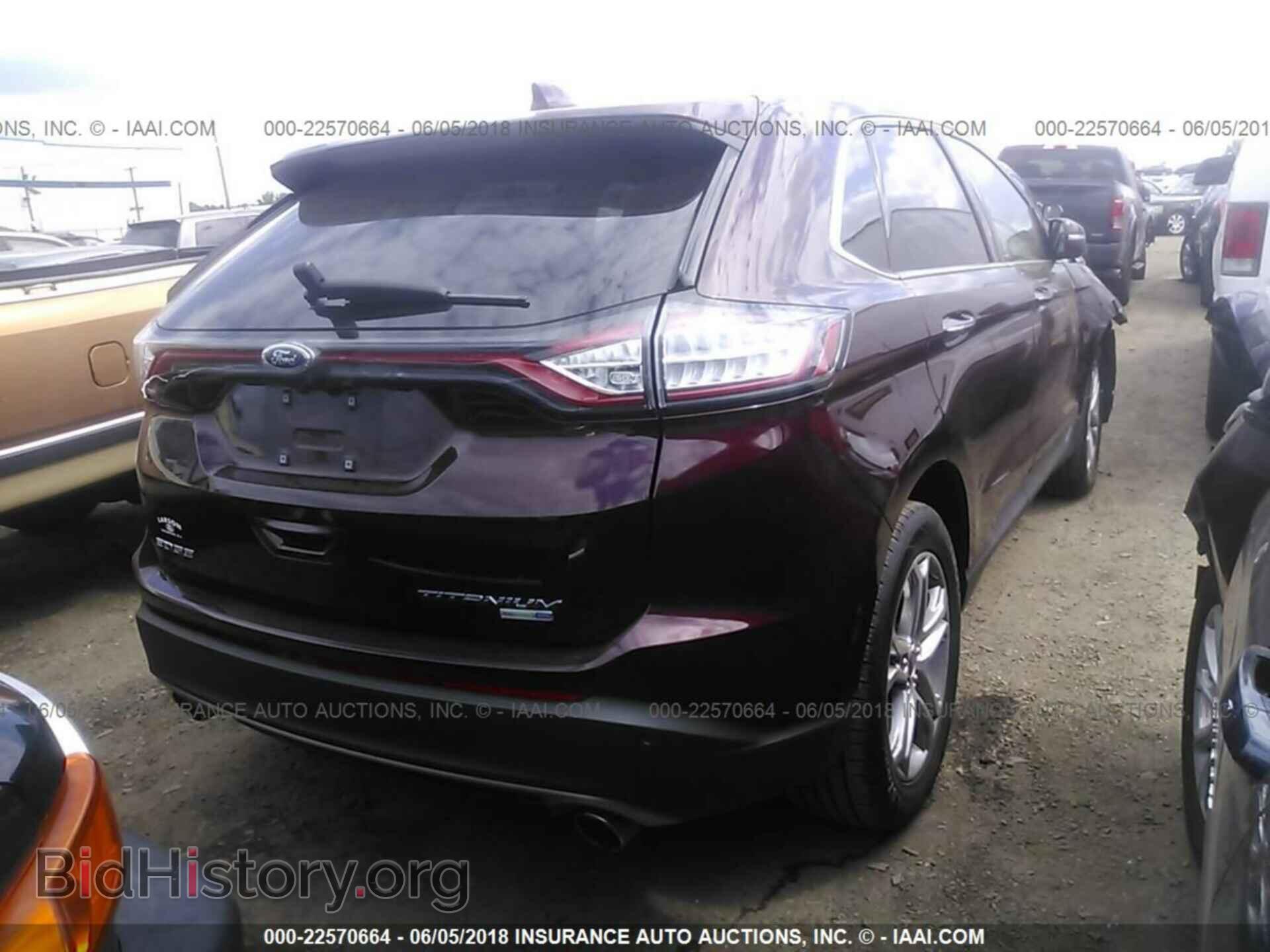 2017 Ford Edge - VIN: 2FMPK4K98HBC57991 - Фото 4