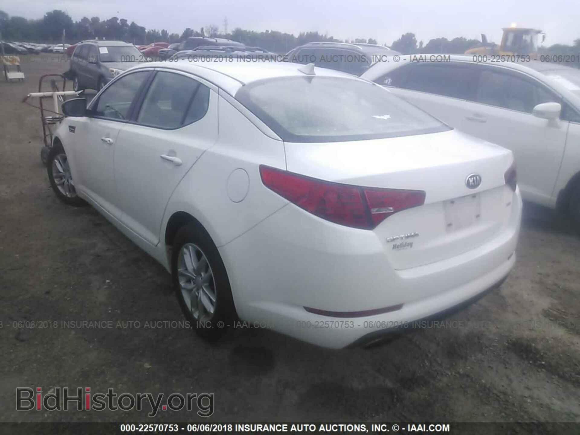 2013 Kia Optima - VIN: KNAGM4A74D5378107 - Фото 3