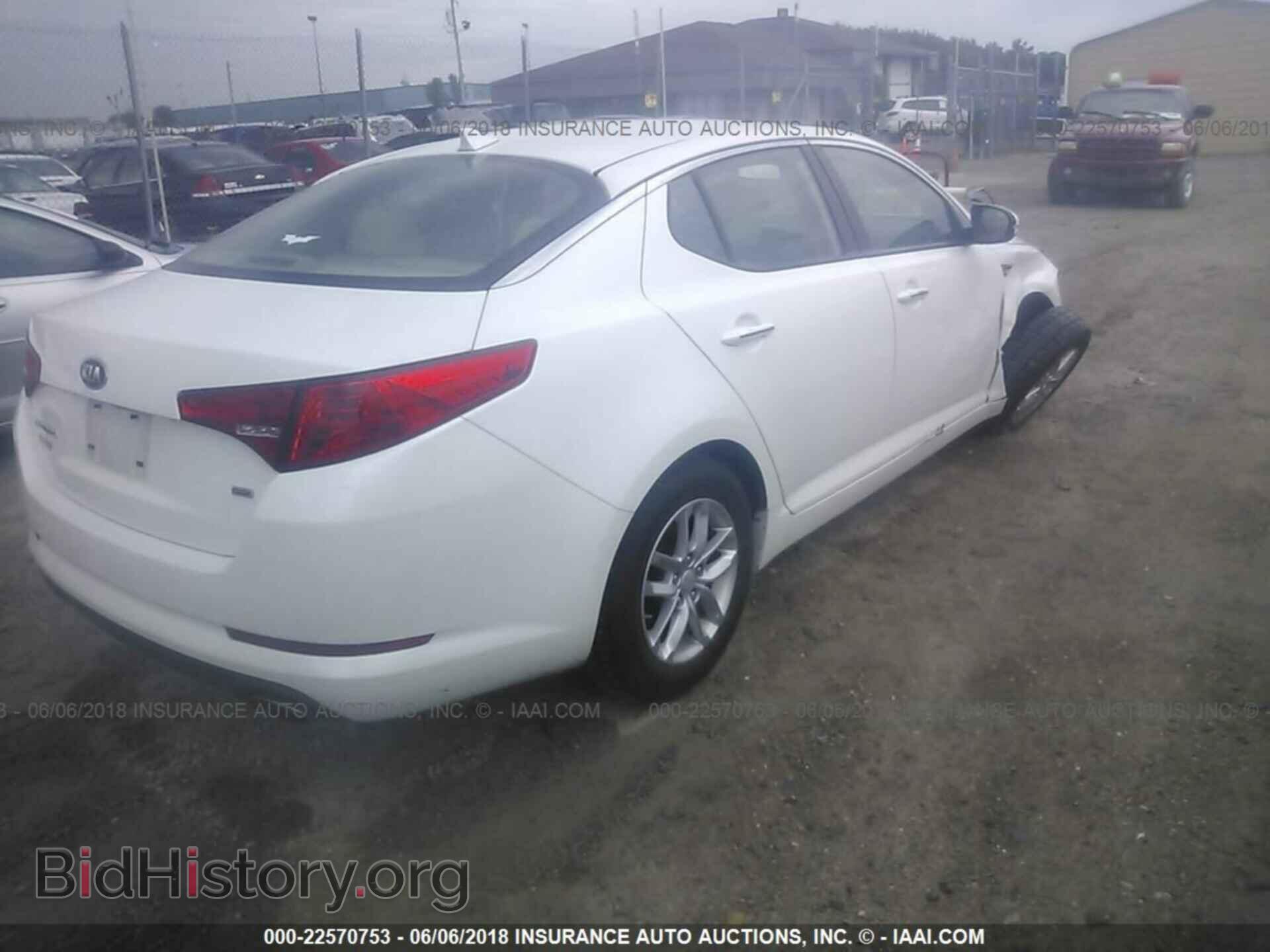2013 Kia Optima - VIN: KNAGM4A74D5378107 - Фото 4