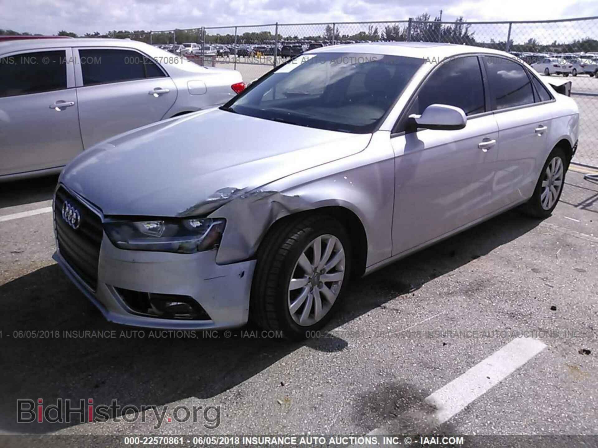 2013 Audi A4 - VIN: WAUAFAFL0DN045908 - Photo 2