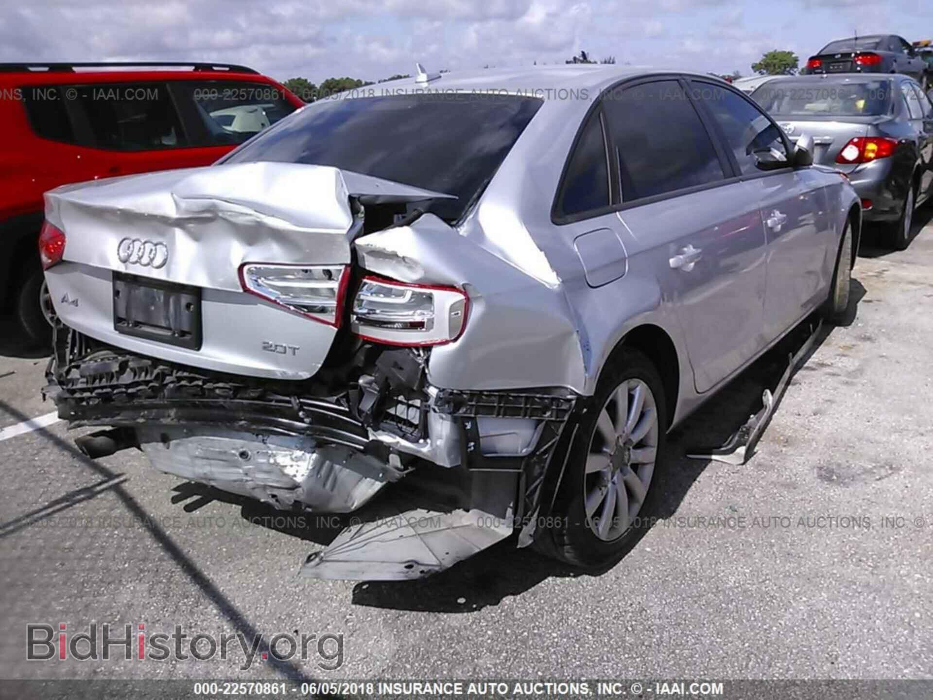 2013 Audi A4 - VIN: WAUAFAFL0DN045908 - Photo 4