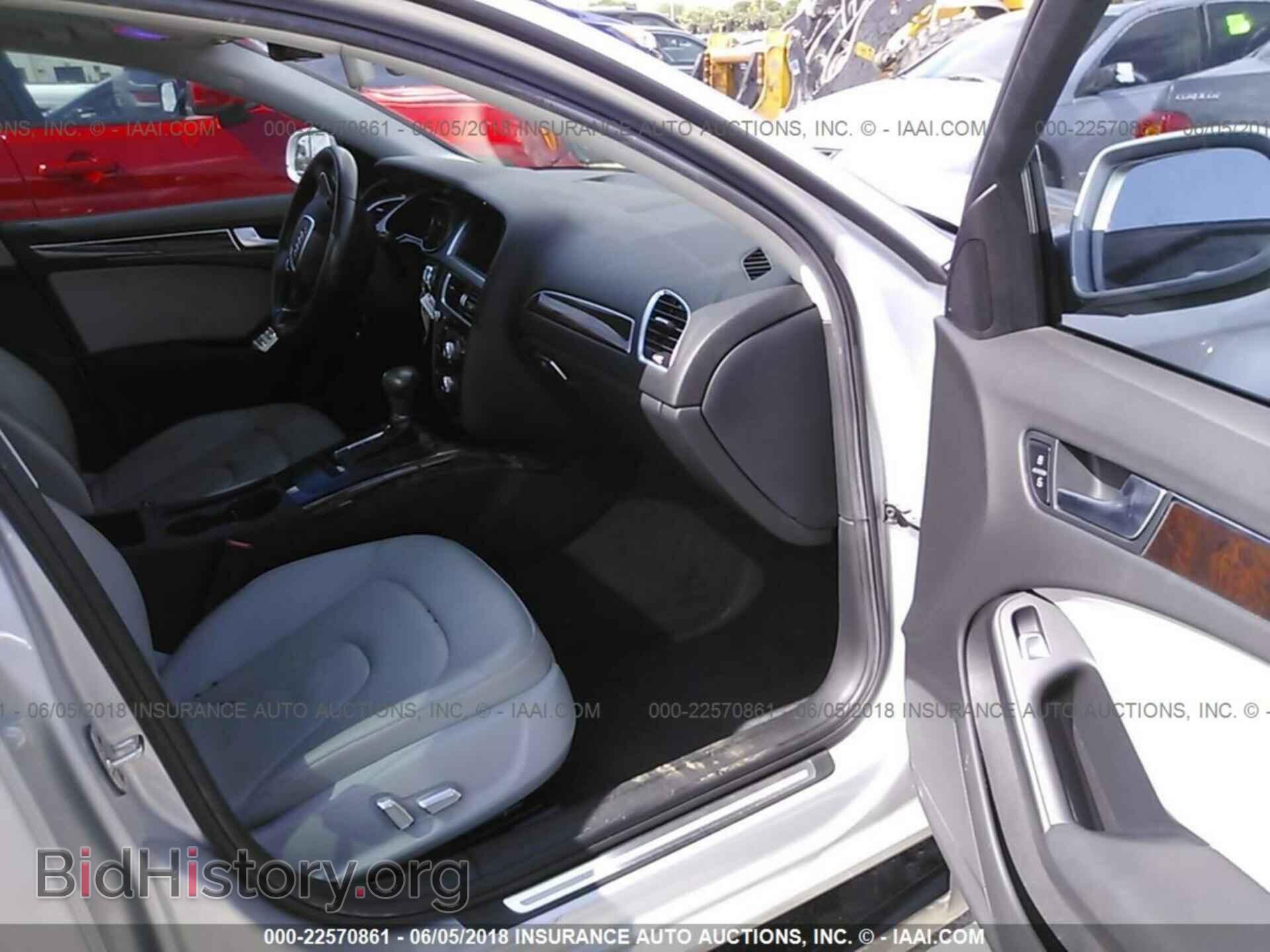 2013 Audi A4 - VIN: WAUAFAFL0DN045908 - Photo 5