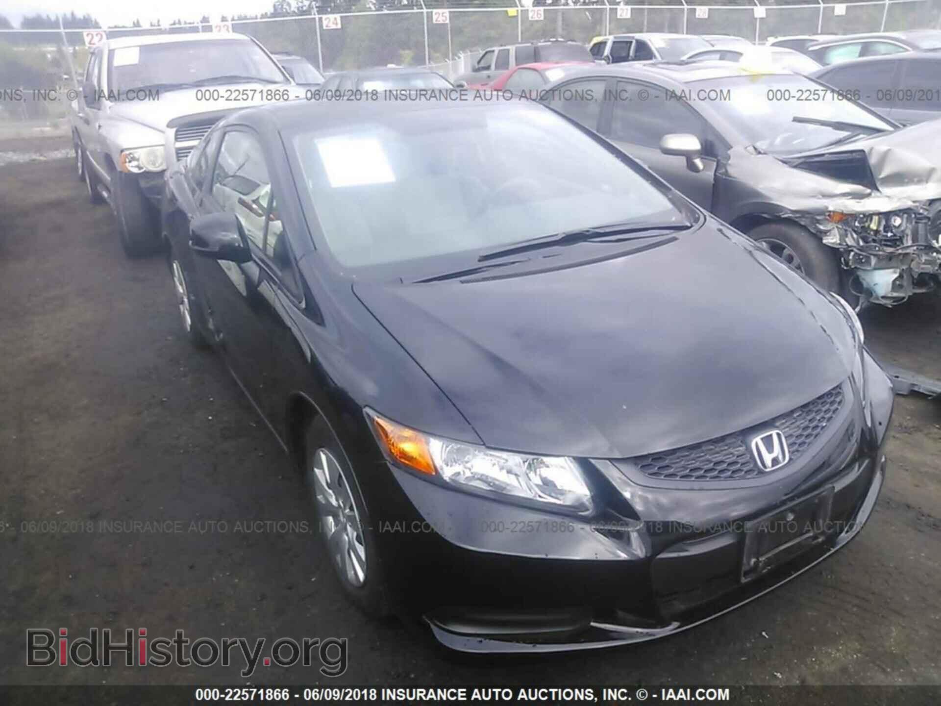 2012 Honda CIVIC (VIN 2HGFG3B51CH560904) — photo 1 of 10, IAAI, damage: right side