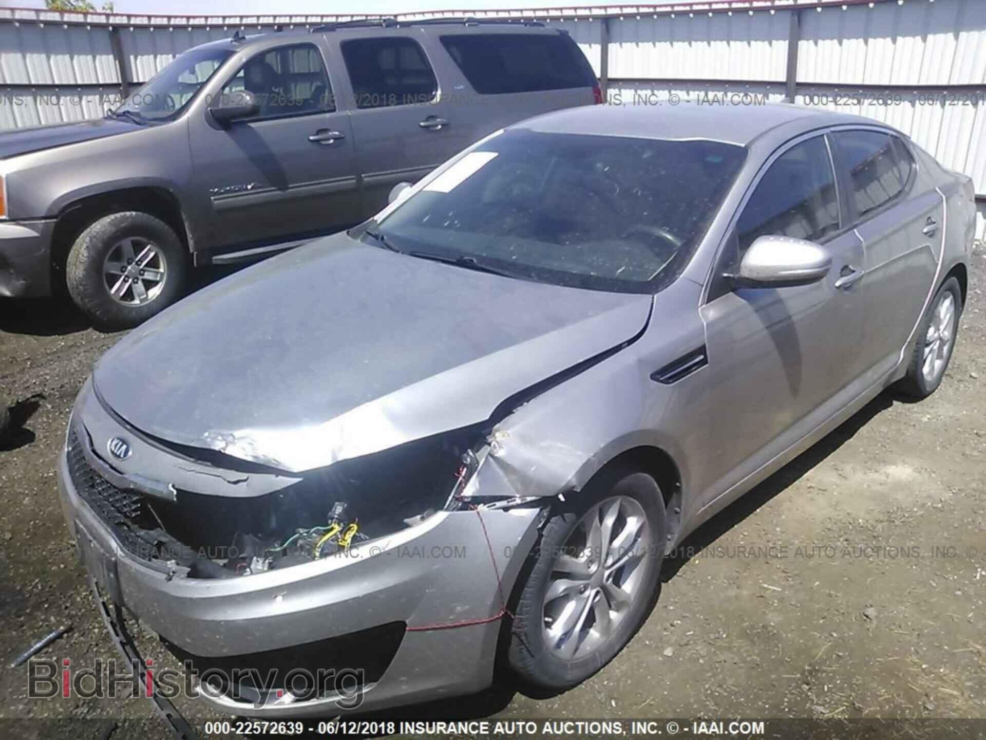 2013 Kia Optima - VIN: 5XXGM4A75DG214329 - Фото 2
