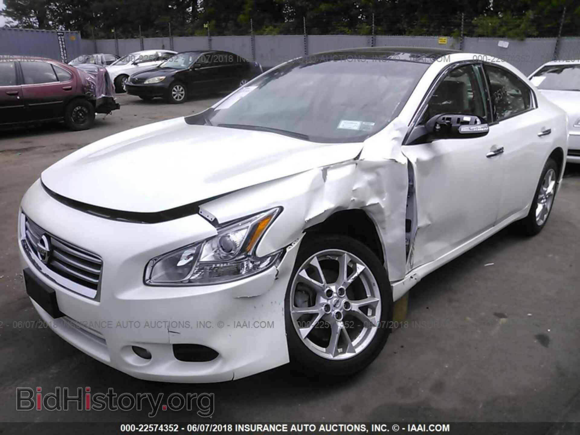 2014 Nissan Maxima - VIN: 1N4AA5AP4EC461577 - Фото 2