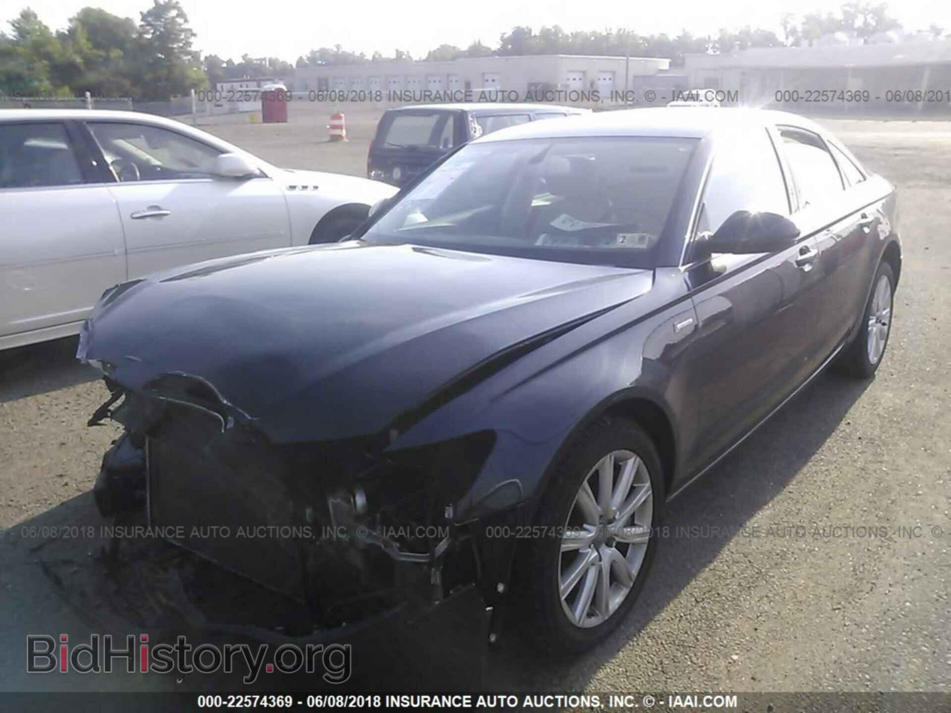 2013 Audi A6 - VIN: WAUGGAFC3DN075265 - Photo 2
