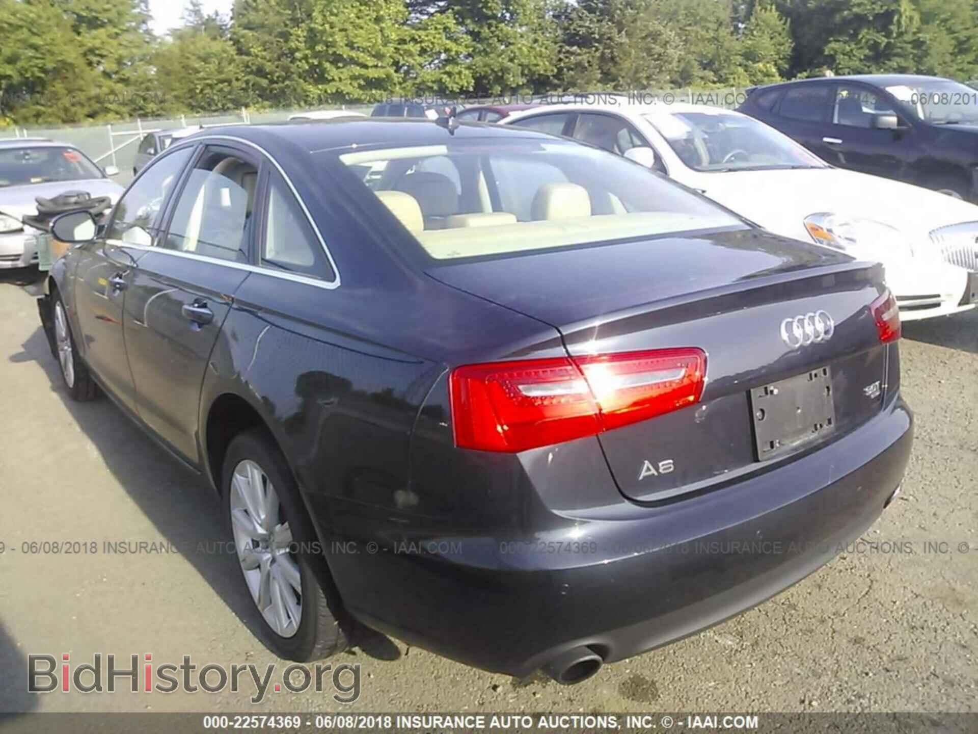2013 Audi A6 - VIN: WAUGGAFC3DN075265 - Photo 3