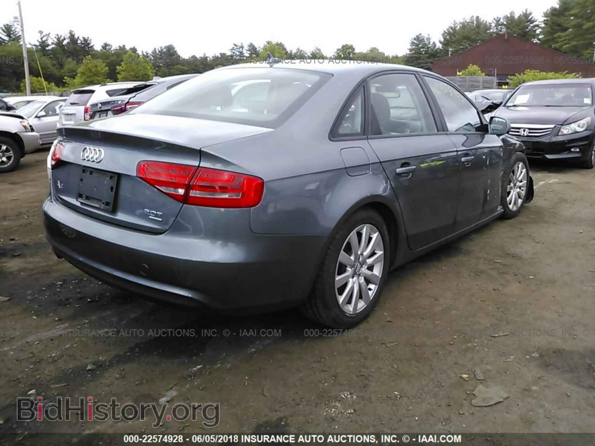 2014 Audi A4 - VIN: WAUBFAFL4EN000492 - Фото 4