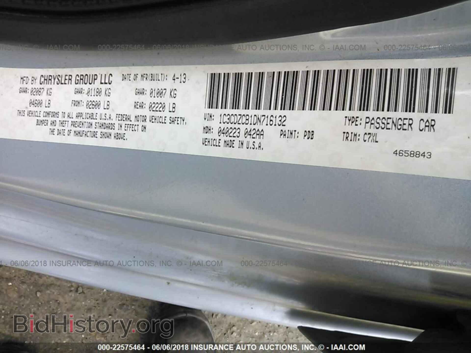 2013 Dodge Avenger - VIN: 1C3CDZCB1DN716132 - Photo 9