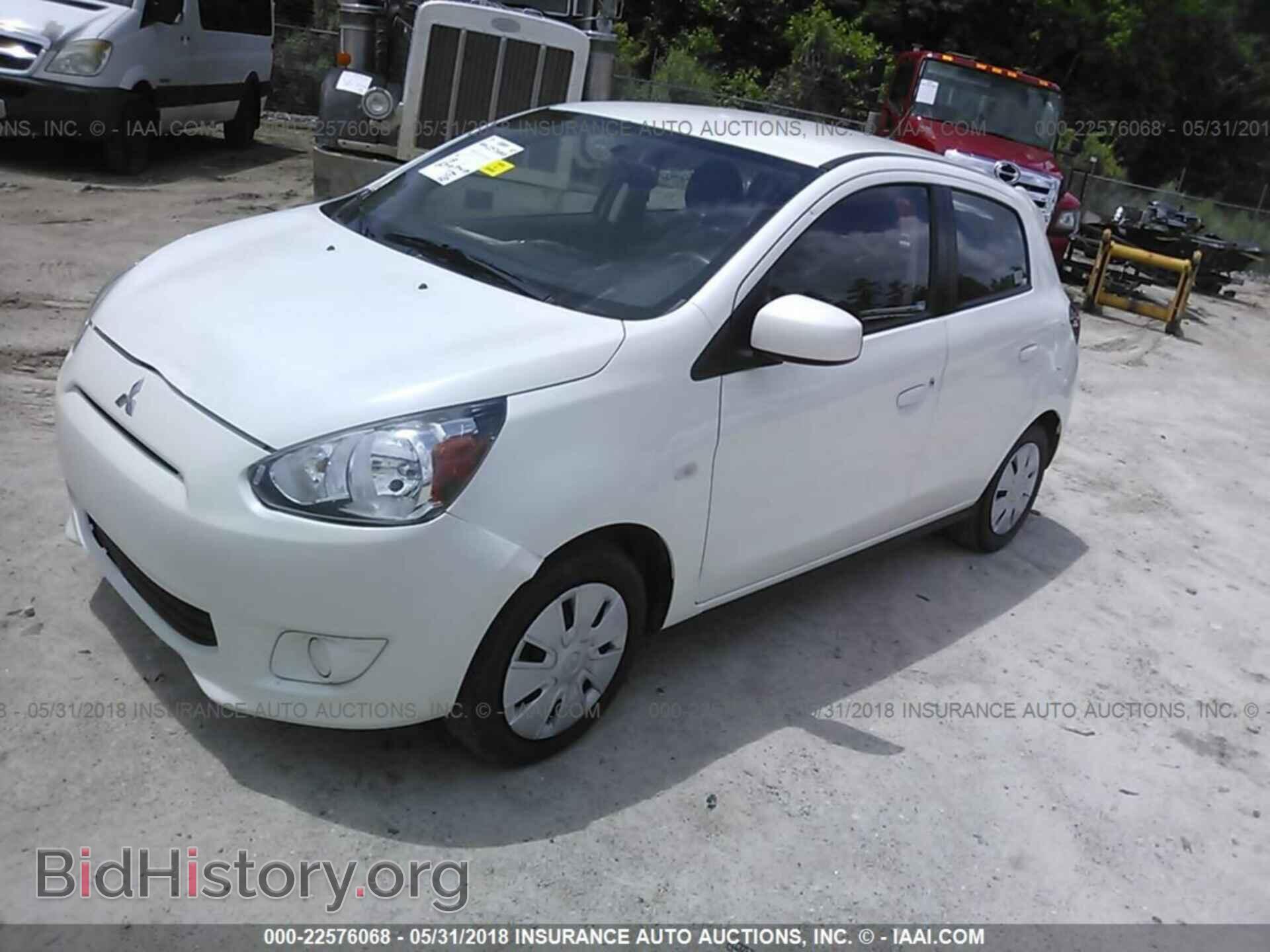2015 Mitsubishi Mirage - VIN: ML32A3HJ3FH056273 - Фото 2