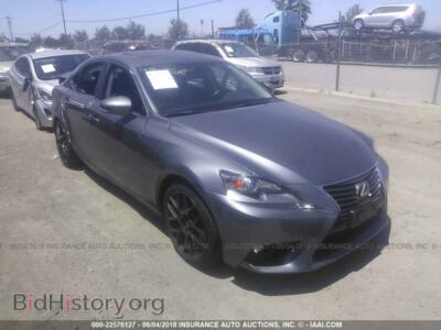 2015 Lexus IS, gray — VIN JTHBF1D20F5077874, IAAI