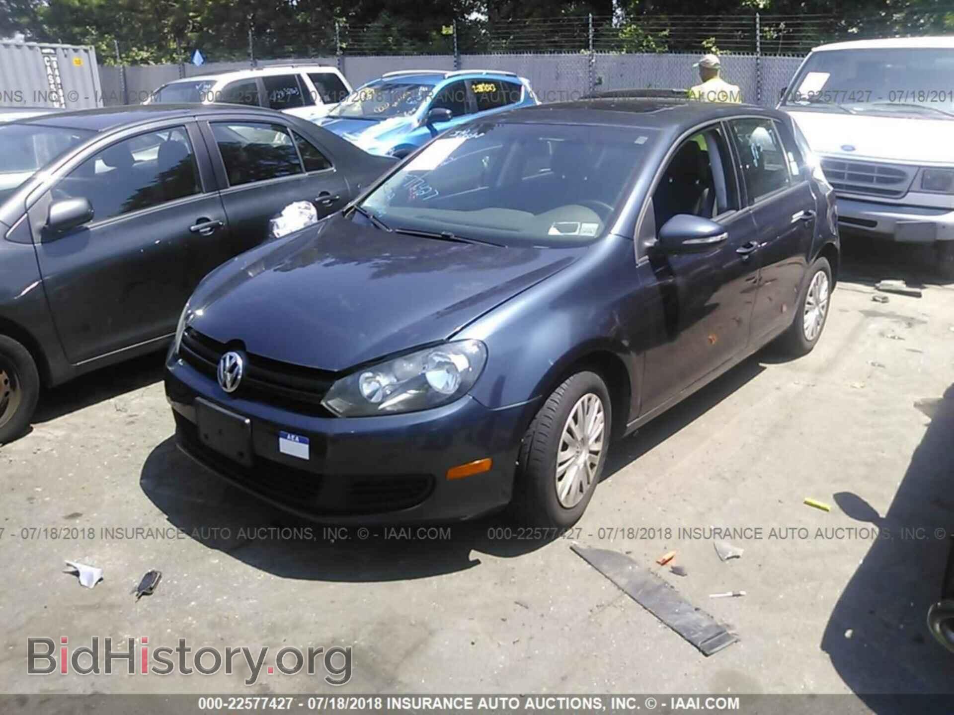 2012 Volkswagen Golf - VIN: WVWDB7AJ8CW193754 - Фото 2