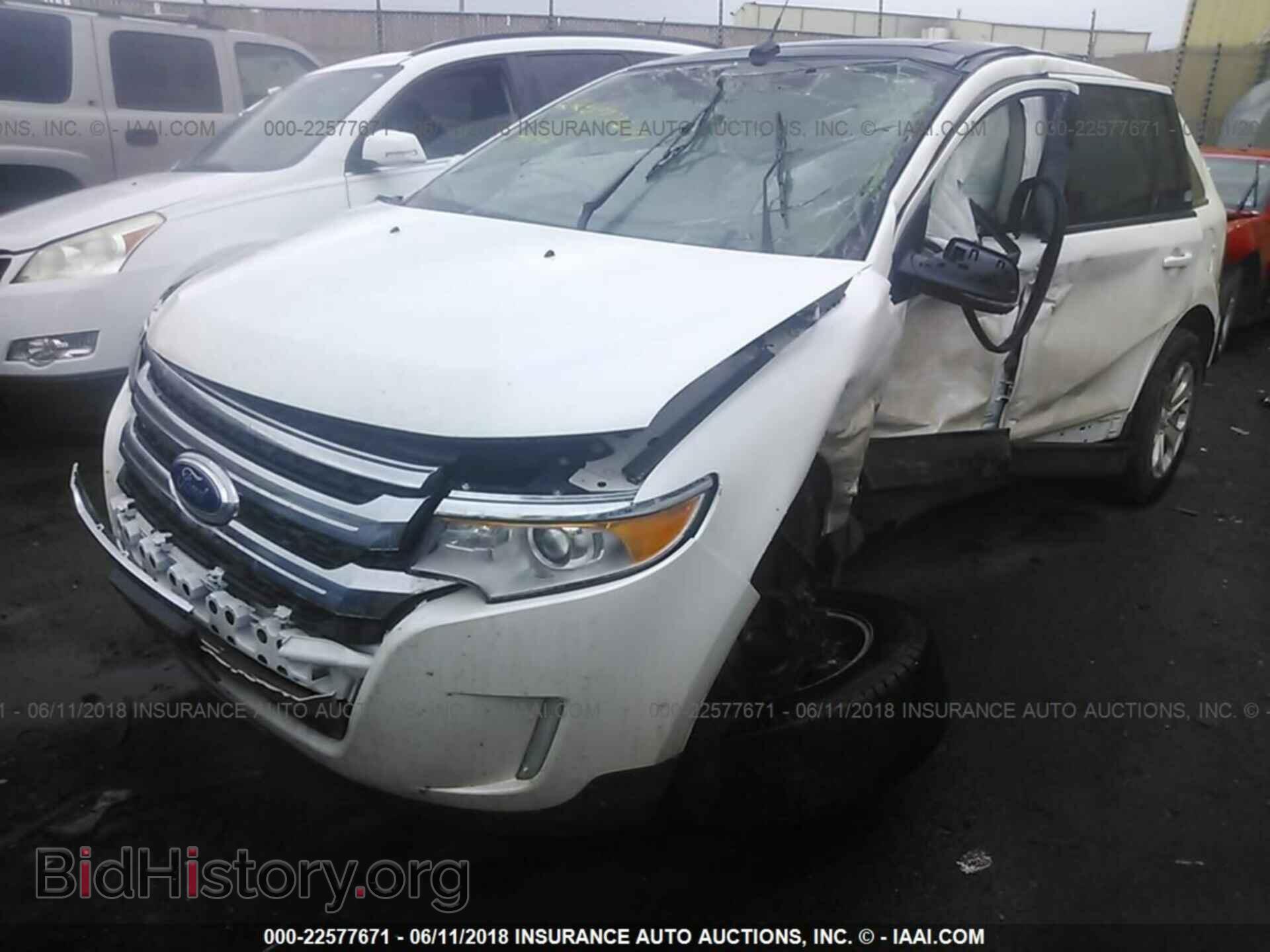 2014 Ford Edge - VIN: 2FMDK4JC1EBA10517 - Фото 2
