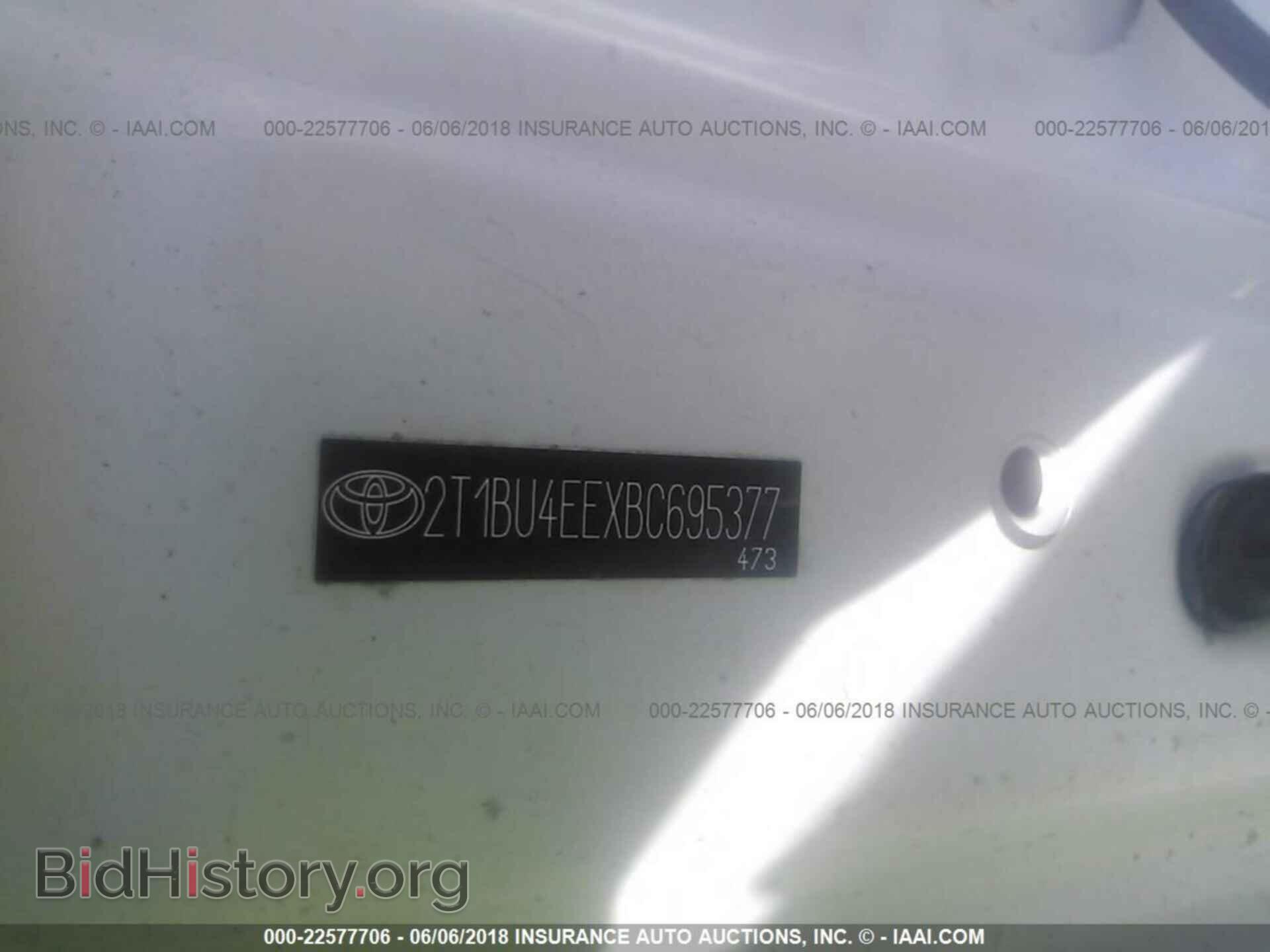 2011 Toyota Corolla - VIN: 2T1BU4EEXBC695377 - Photo 9