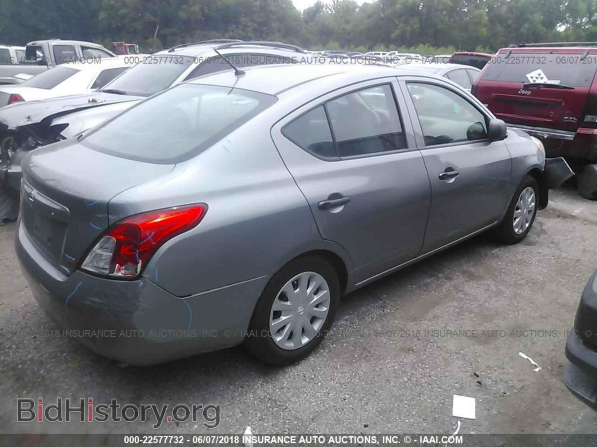 2014 Nissan Versa - VIN: 3N1CN7AP7EL813402 - Фото 4