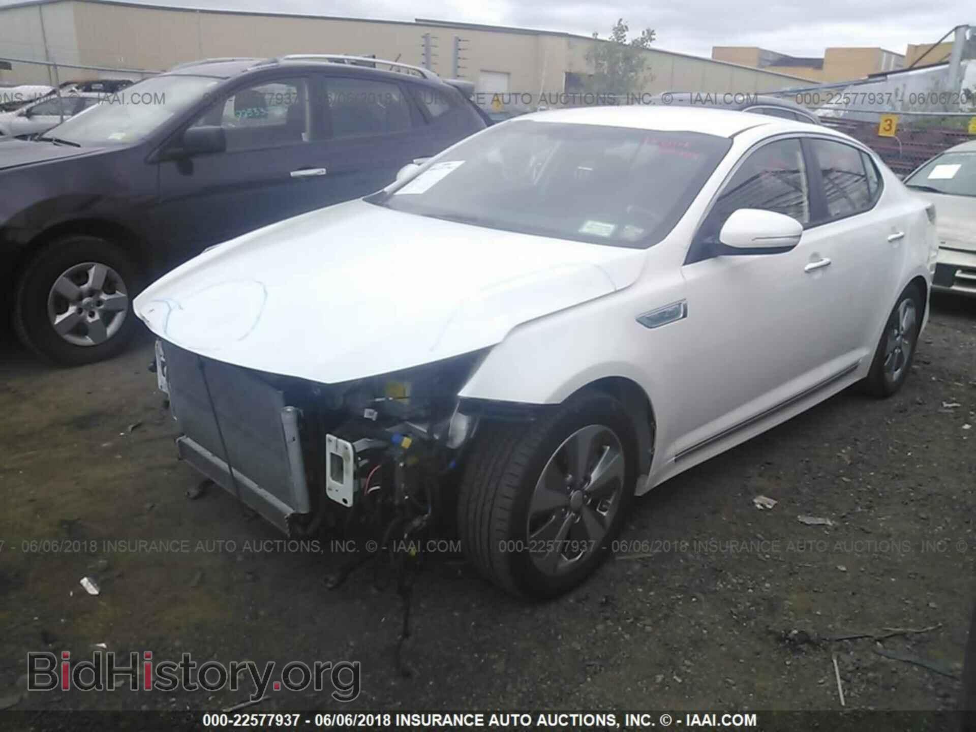 2016 Kia Optima - VIN: KNAGN4AD8G5092283 - Фото 2