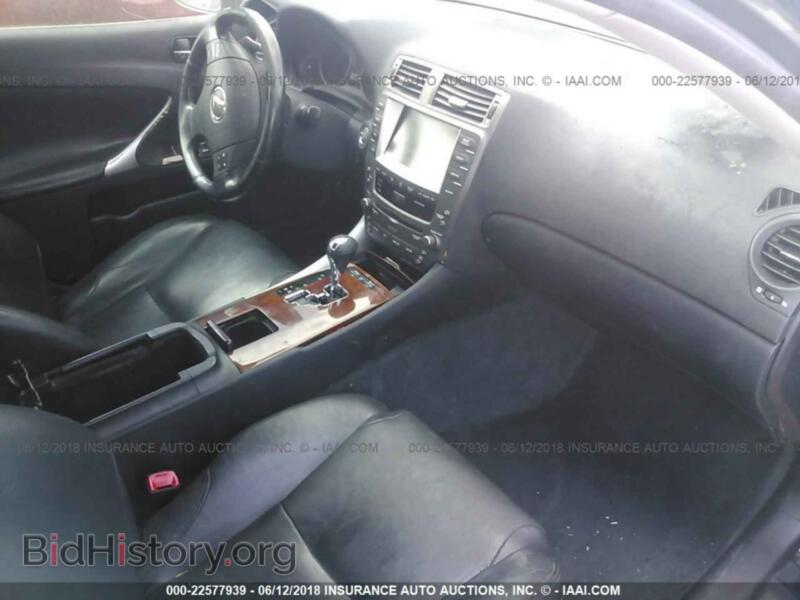 2007 Lexus IS (VIN JTHBE262372009299) — фото 5 из 10