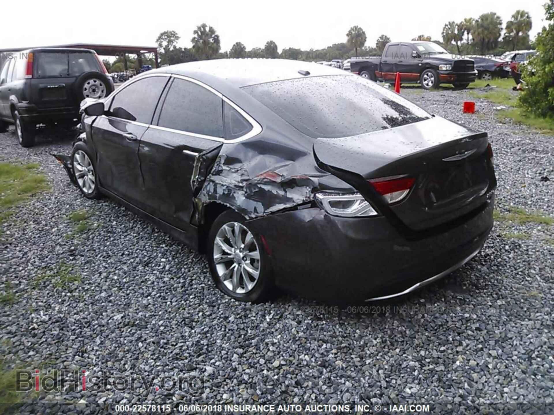 2015 Chrysler 200 - VIN: 1C3CCCCB7FN545440 - Photo 3