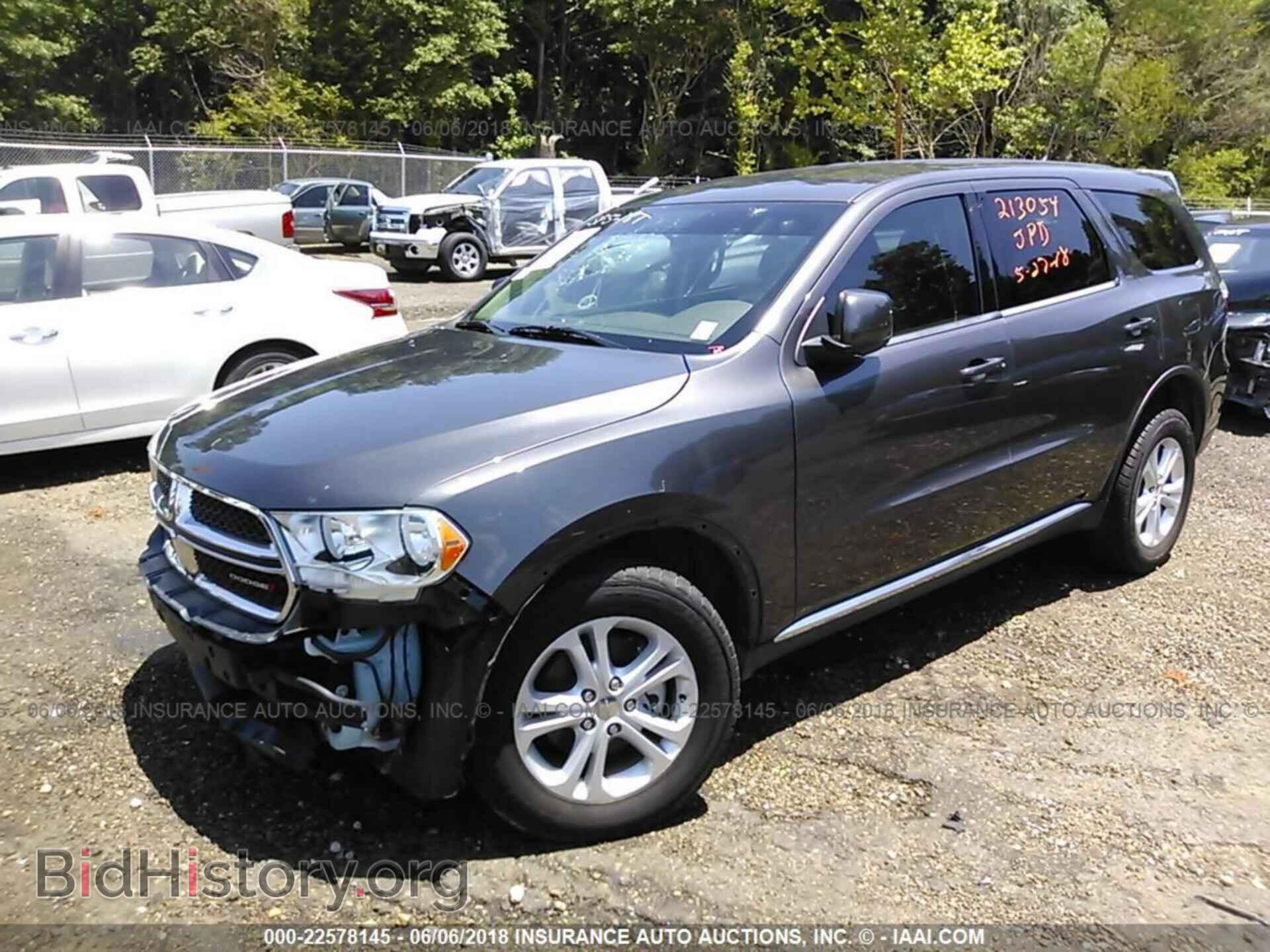 2013 Dodge Durango - VIN: 1C4RDHAG4DC693309 - Фото 2