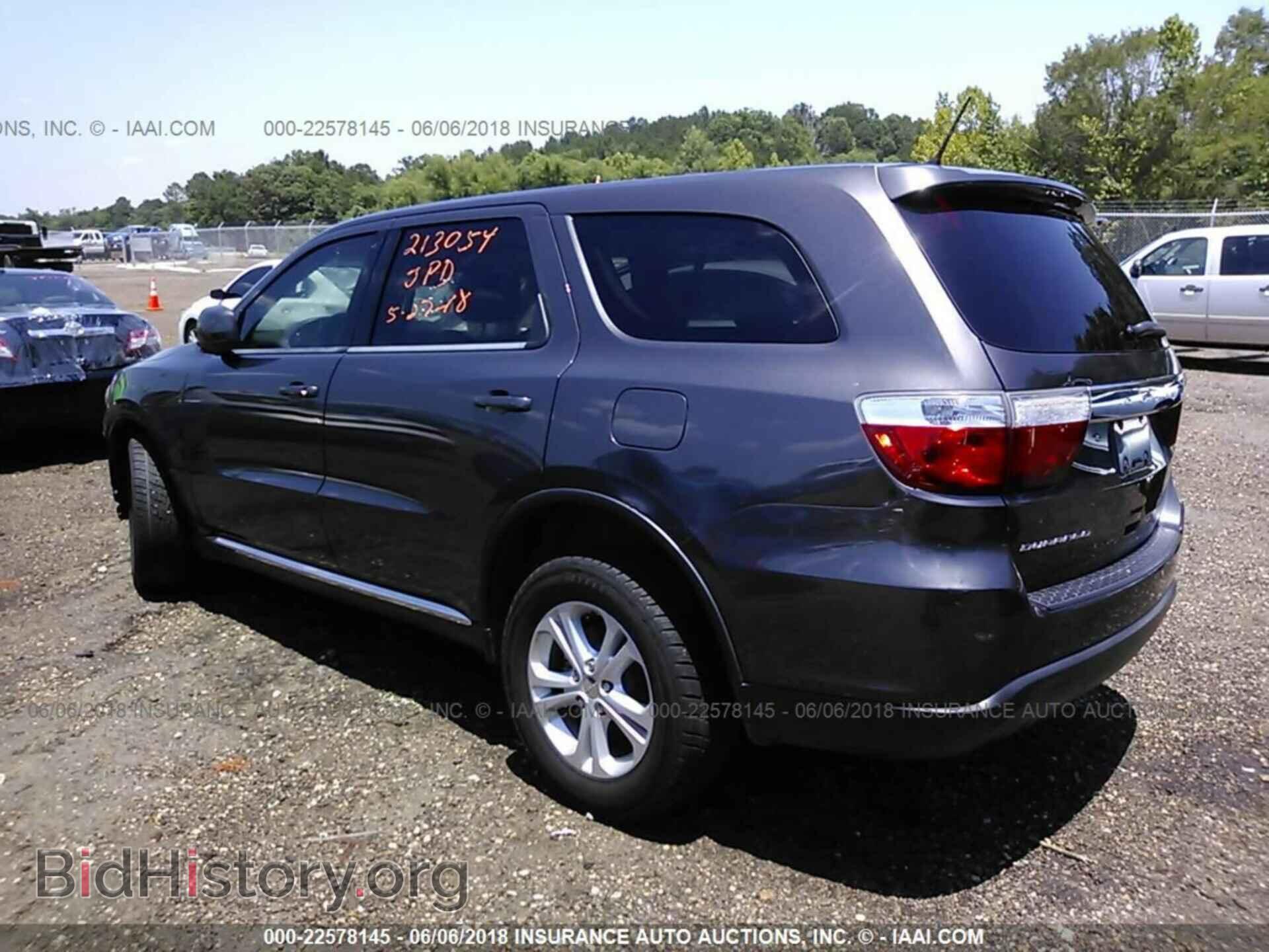 2013 Dodge Durango - VIN: 1C4RDHAG4DC693309 - Фото 3