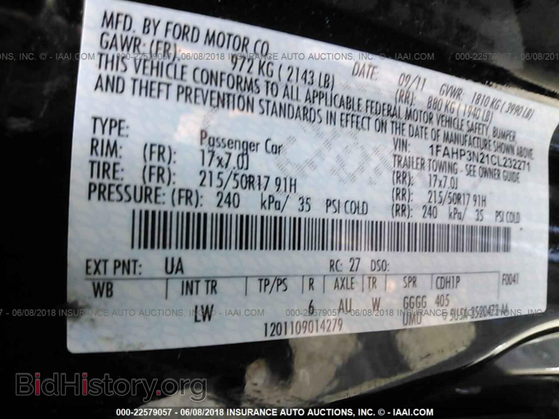 2012 Ford Focus - VIN: 1FAHP3N21CL232271 - Photo 9