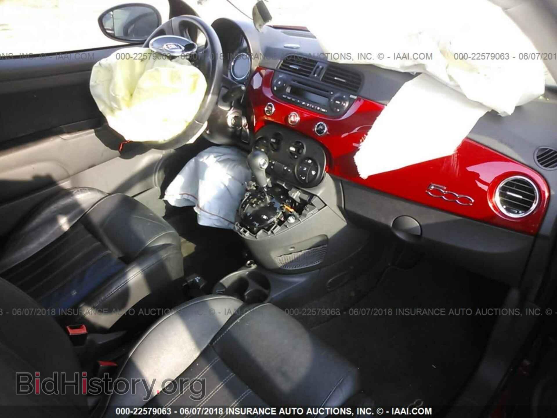 2012 Fiat 500 - VIN: 3C3CFFCRXCT139847 - Фото 5