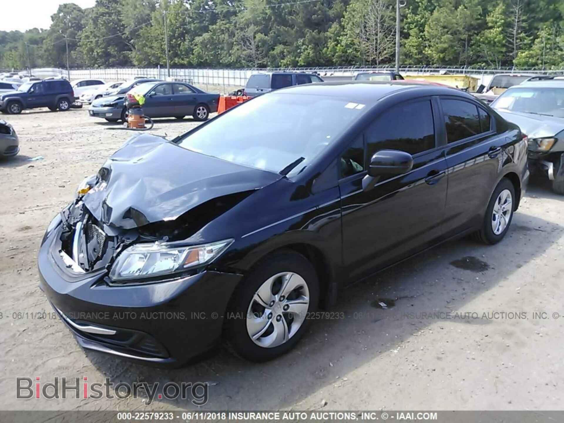 2014 Honda Civic - VIN: 19XFB2F55EE016602 - Фото 2