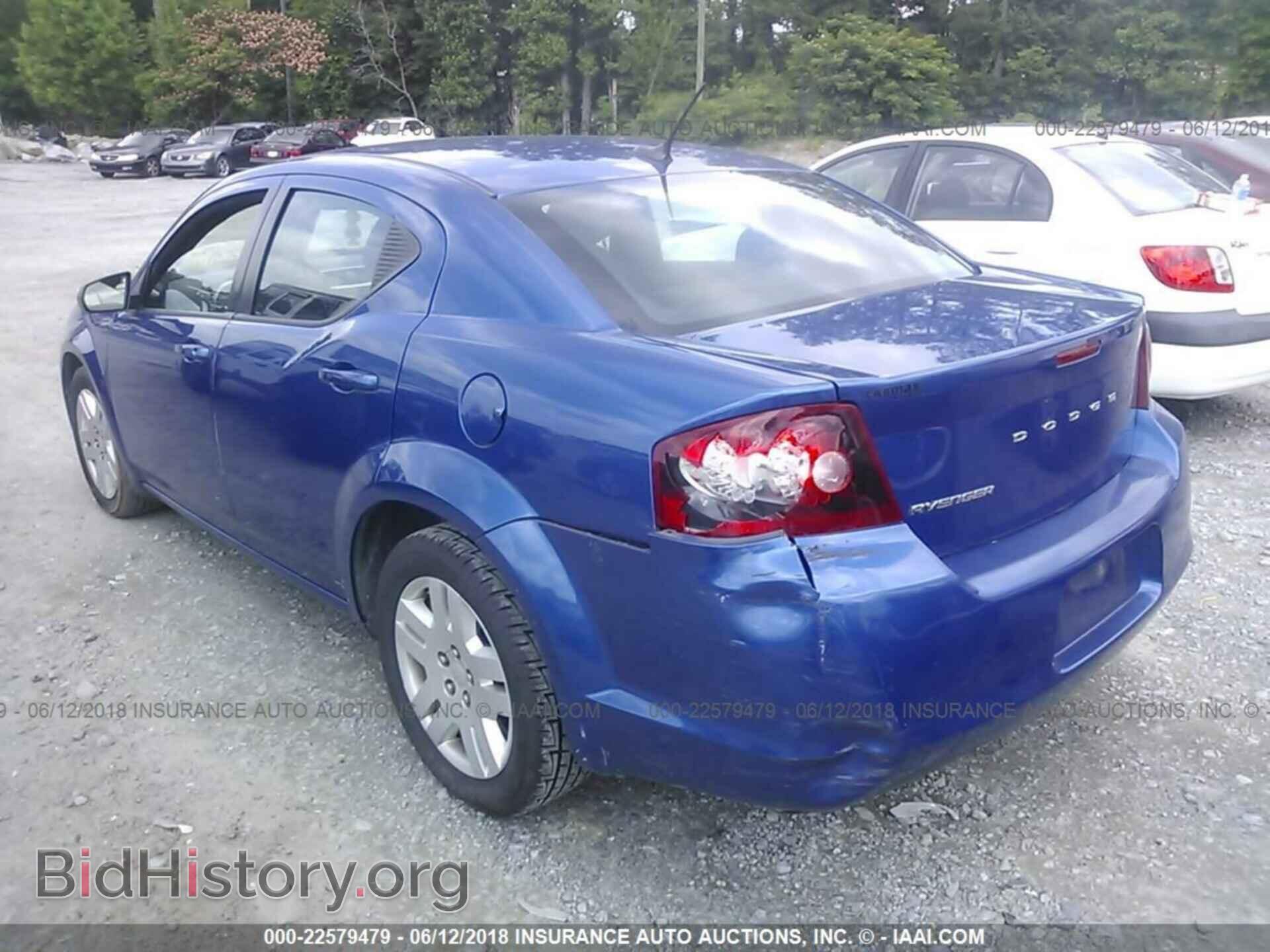 2012 Dodge Avenger - VIN: 1C3CDZAB4CN185994 - Фото 3