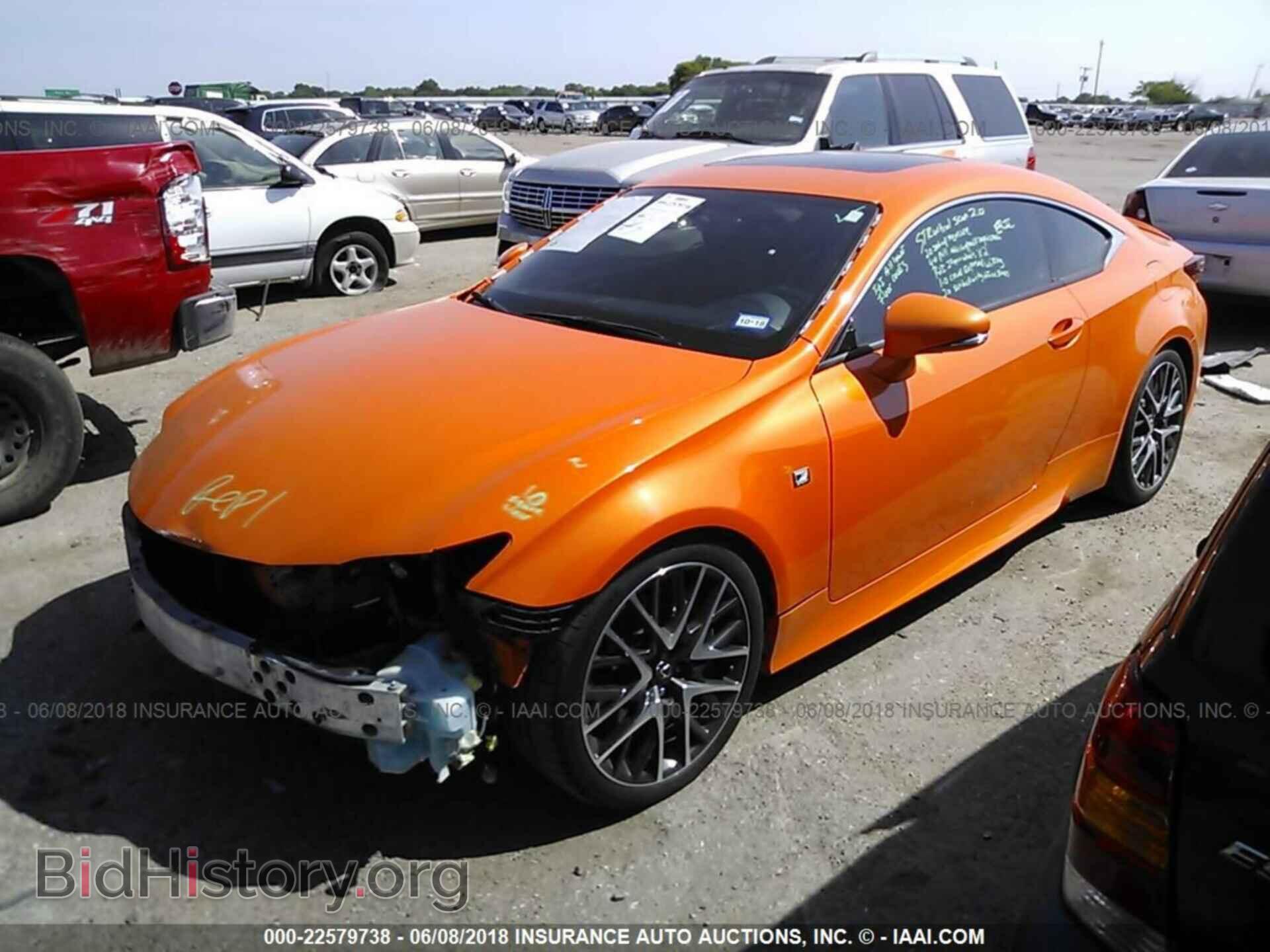 2015 Lexus Rc - VIN: JTHHE5BC4F5006614 - Photo 2