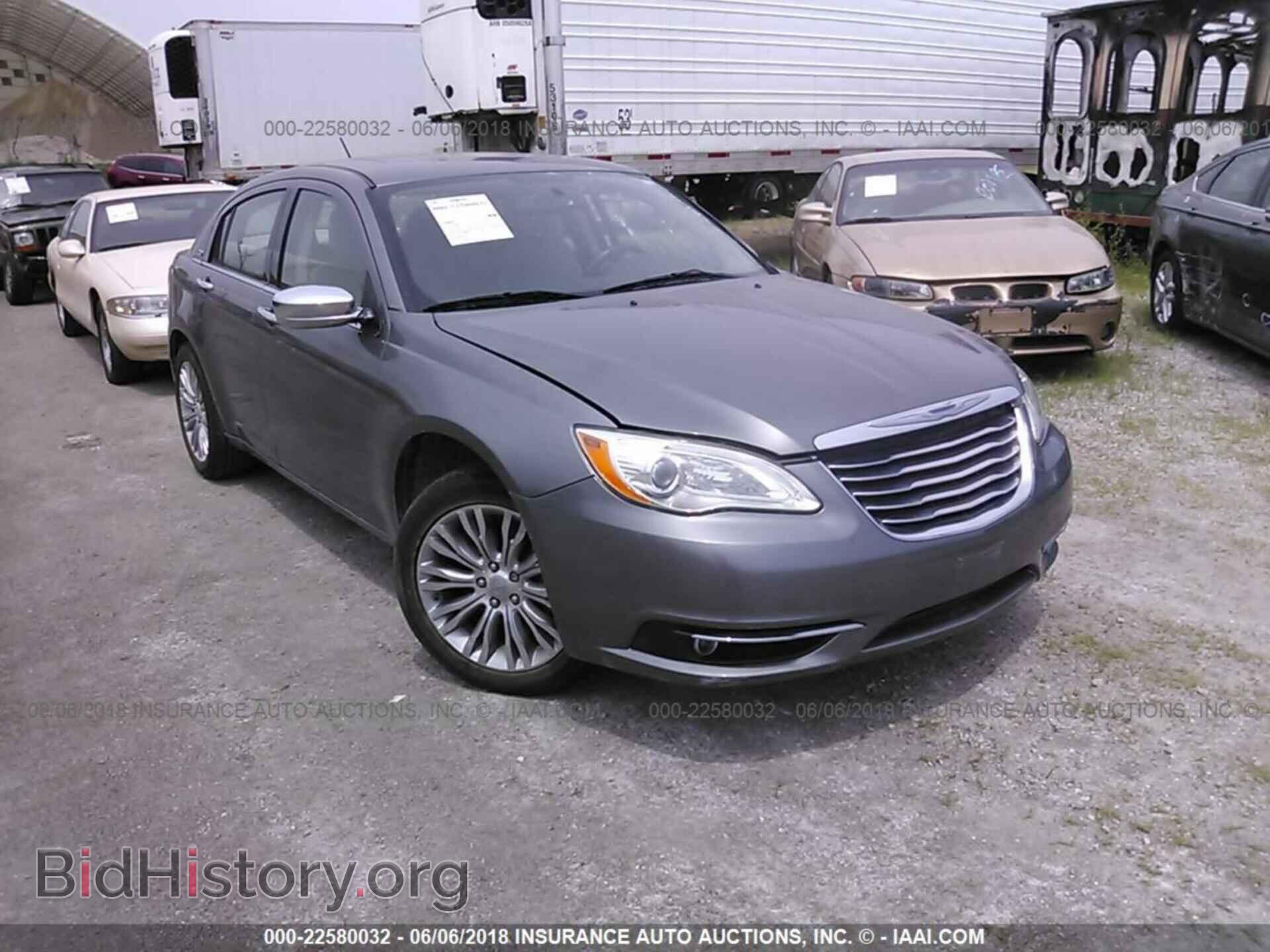 Фотография 1C3CCBCB7CN263191 - Chrysler 200 2012