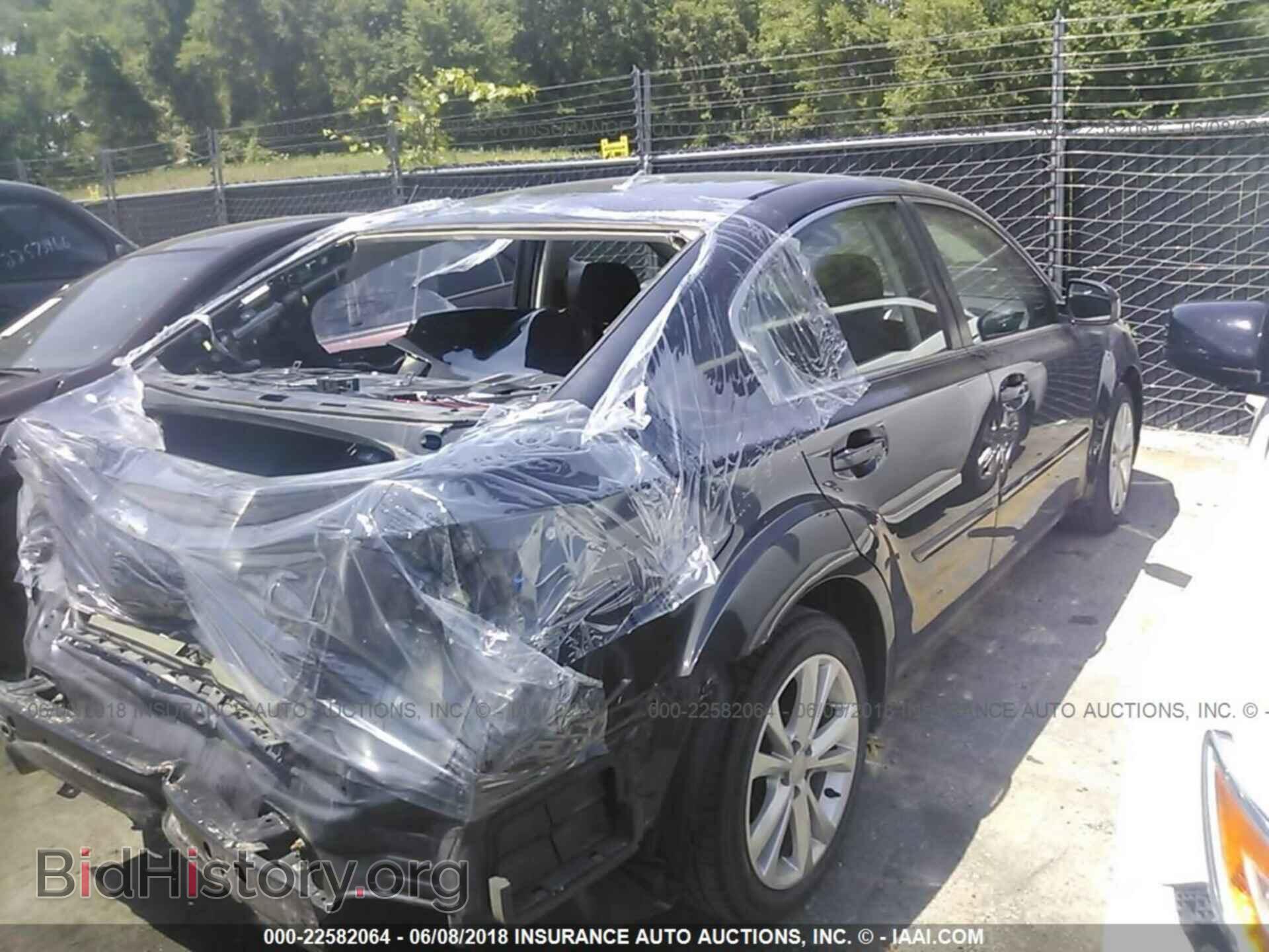 2013 SUBARU LEGACY - VIN: 4S3BMCB61D3025669 - Фото 4
