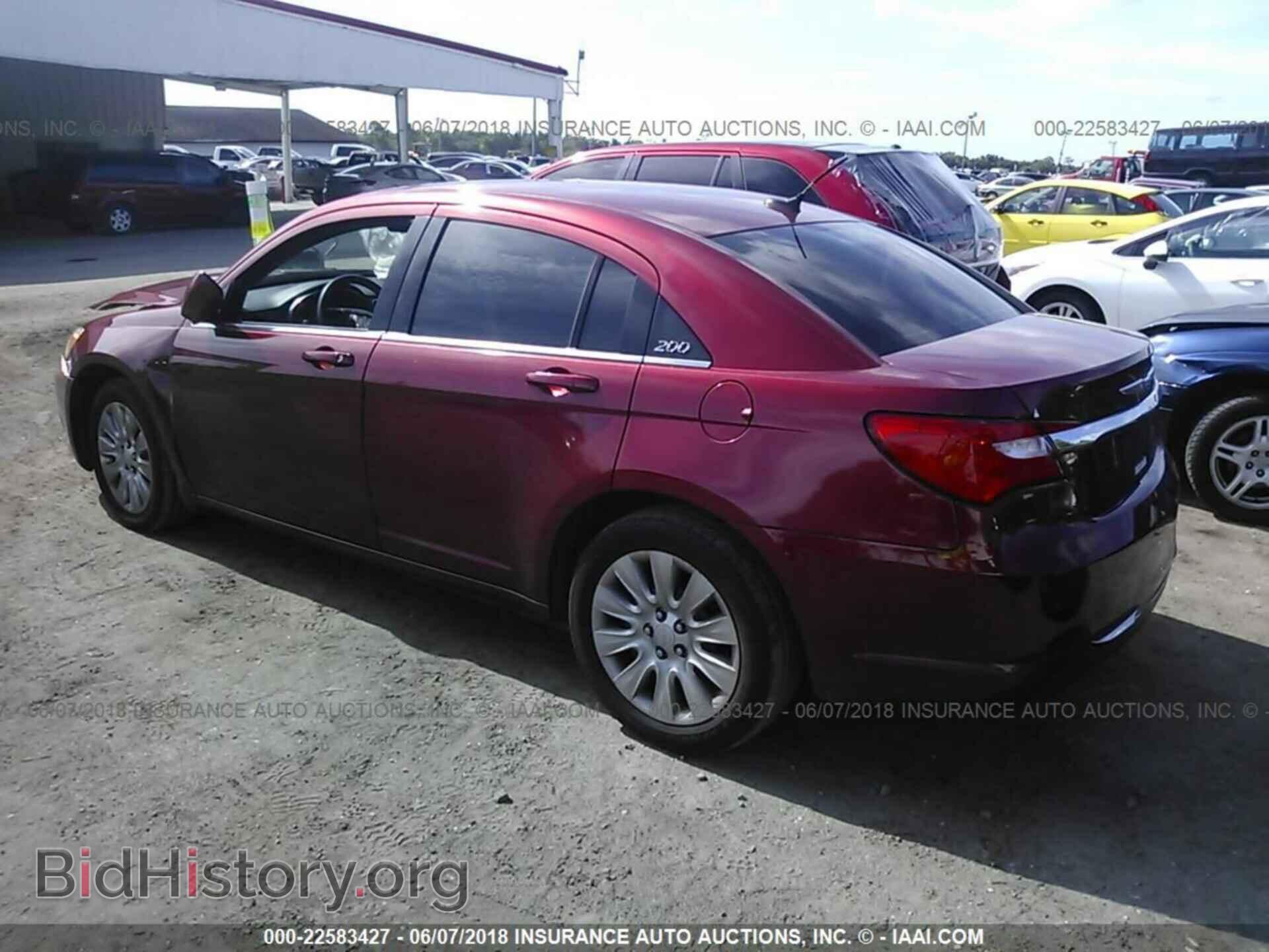 2013 Chrysler 200 - VIN: 1C3CCBAB7DN646858 - Photo 3