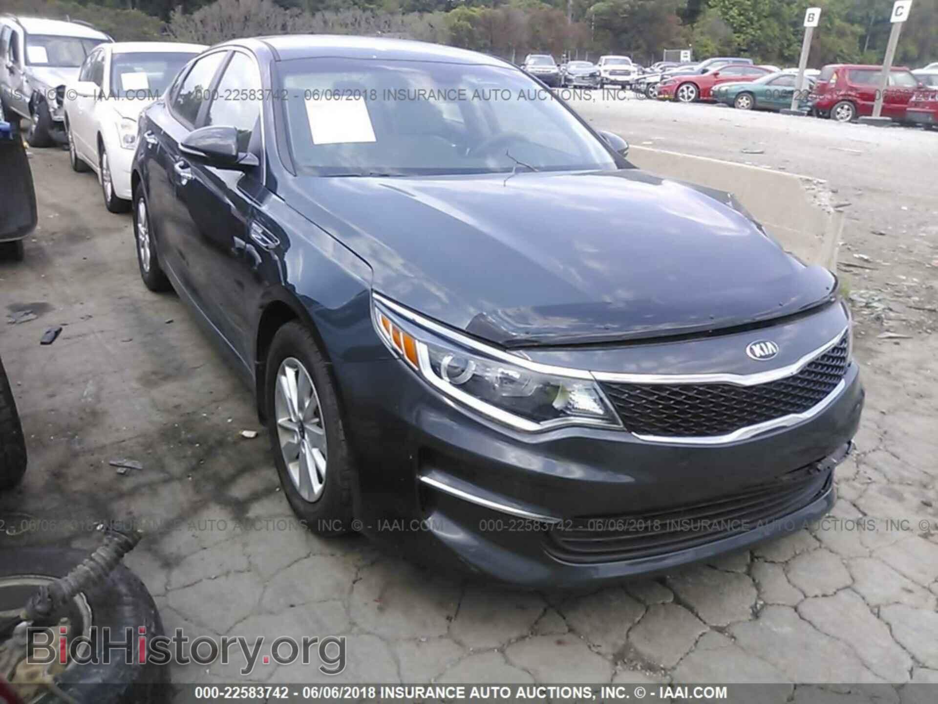 Photo KNAGT4L38G5084288 - Kia Optima 2016