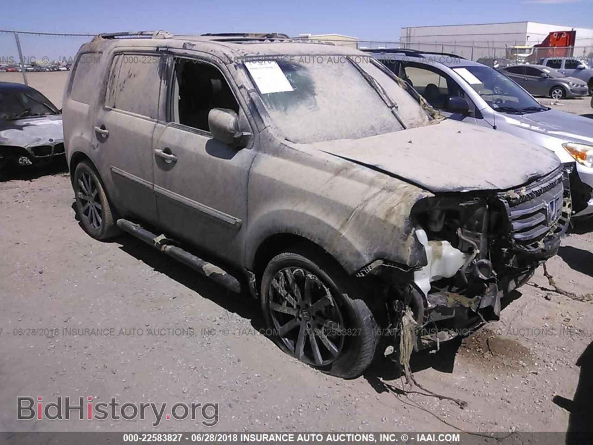 Фотография 5FNYF3H92CB012467 - Honda Pilot 2012